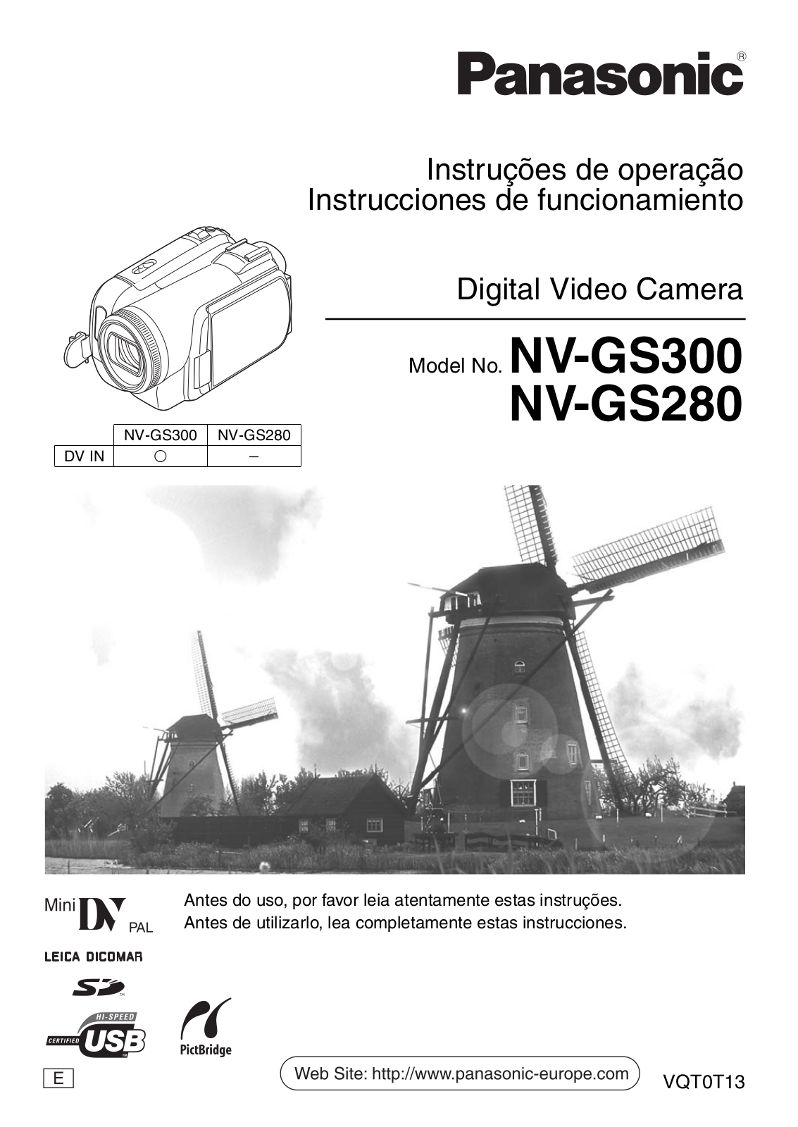 Panasonic NV-GS280, NV-GS300 User Manual