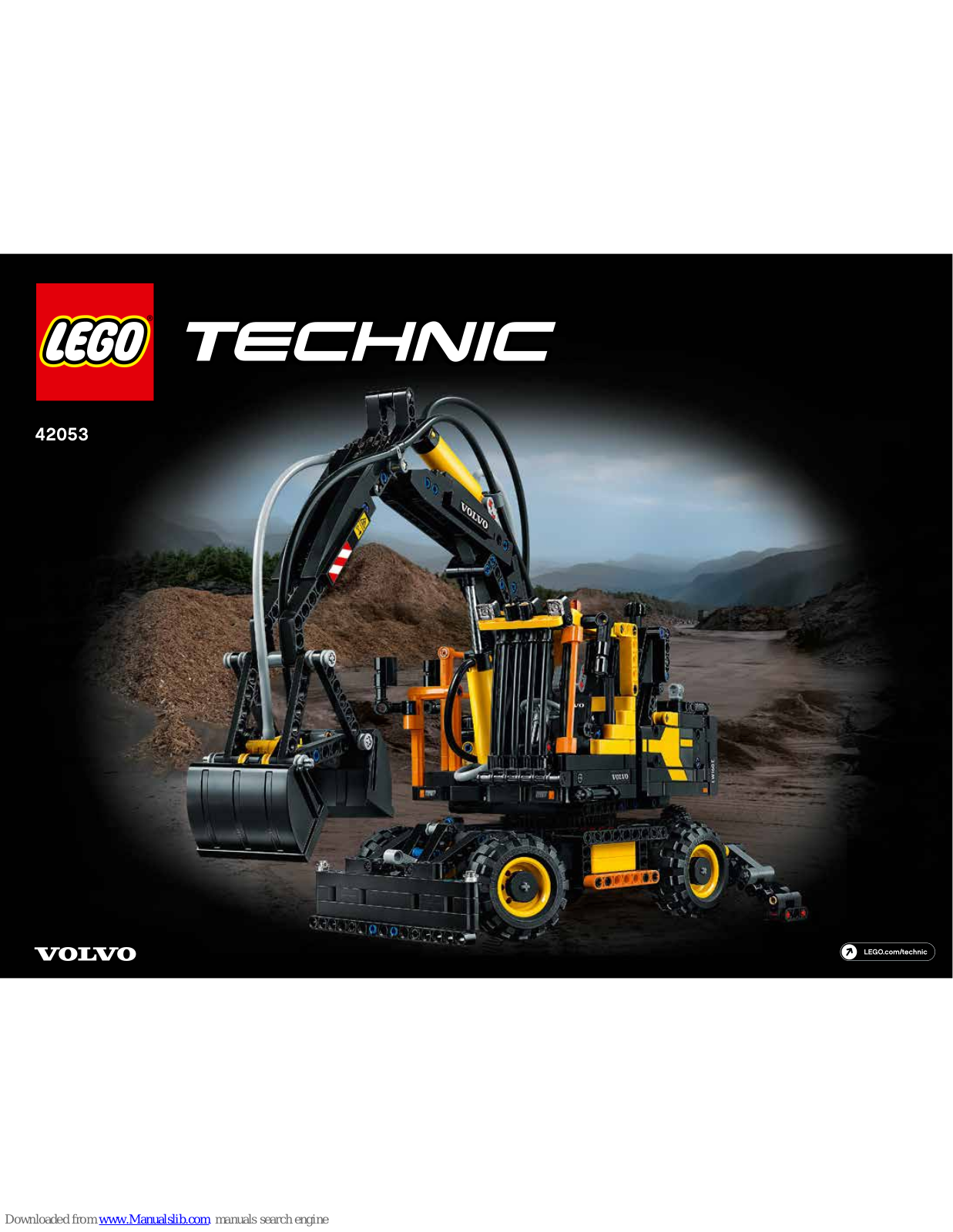 LEGO TECHNIC 42053, TECHNIC 42053 VOLVO Building Instructions