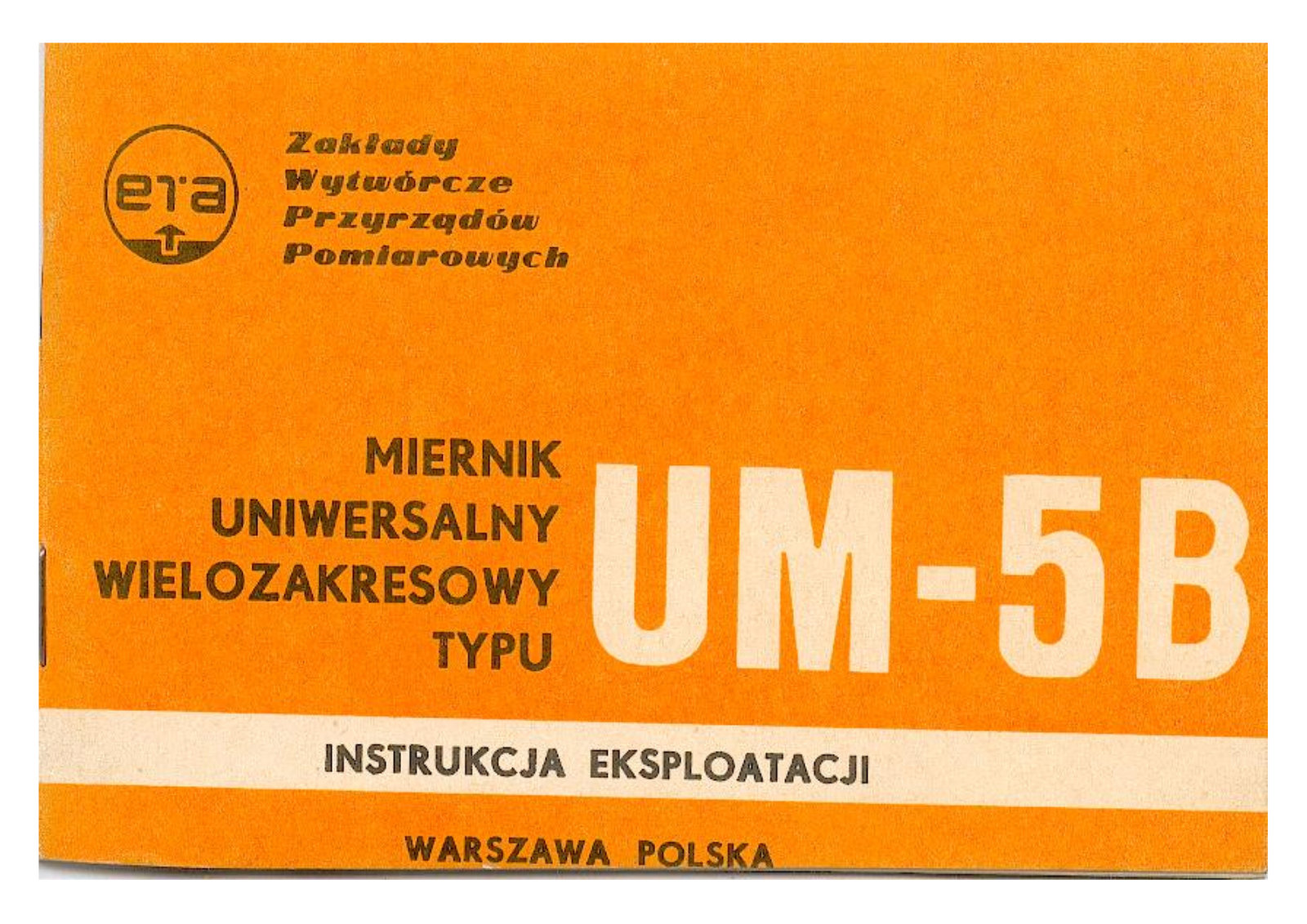 Polskie UM5B User Manual