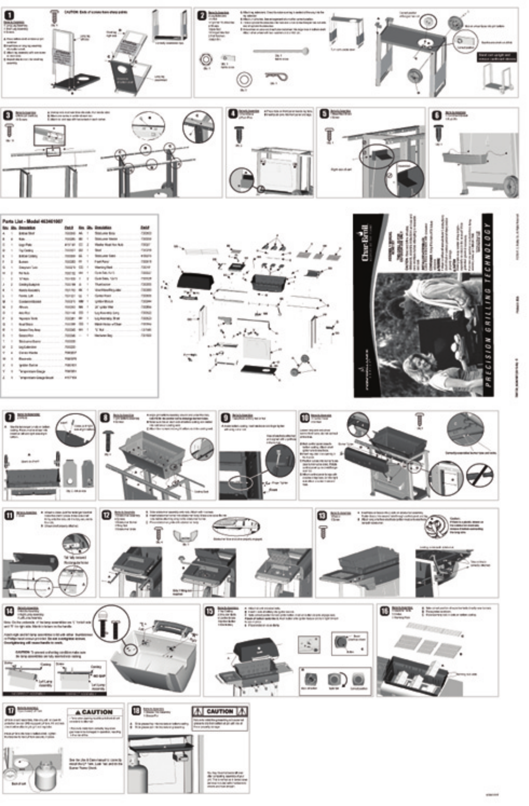 Charbroil 463461007 Owner's Manual