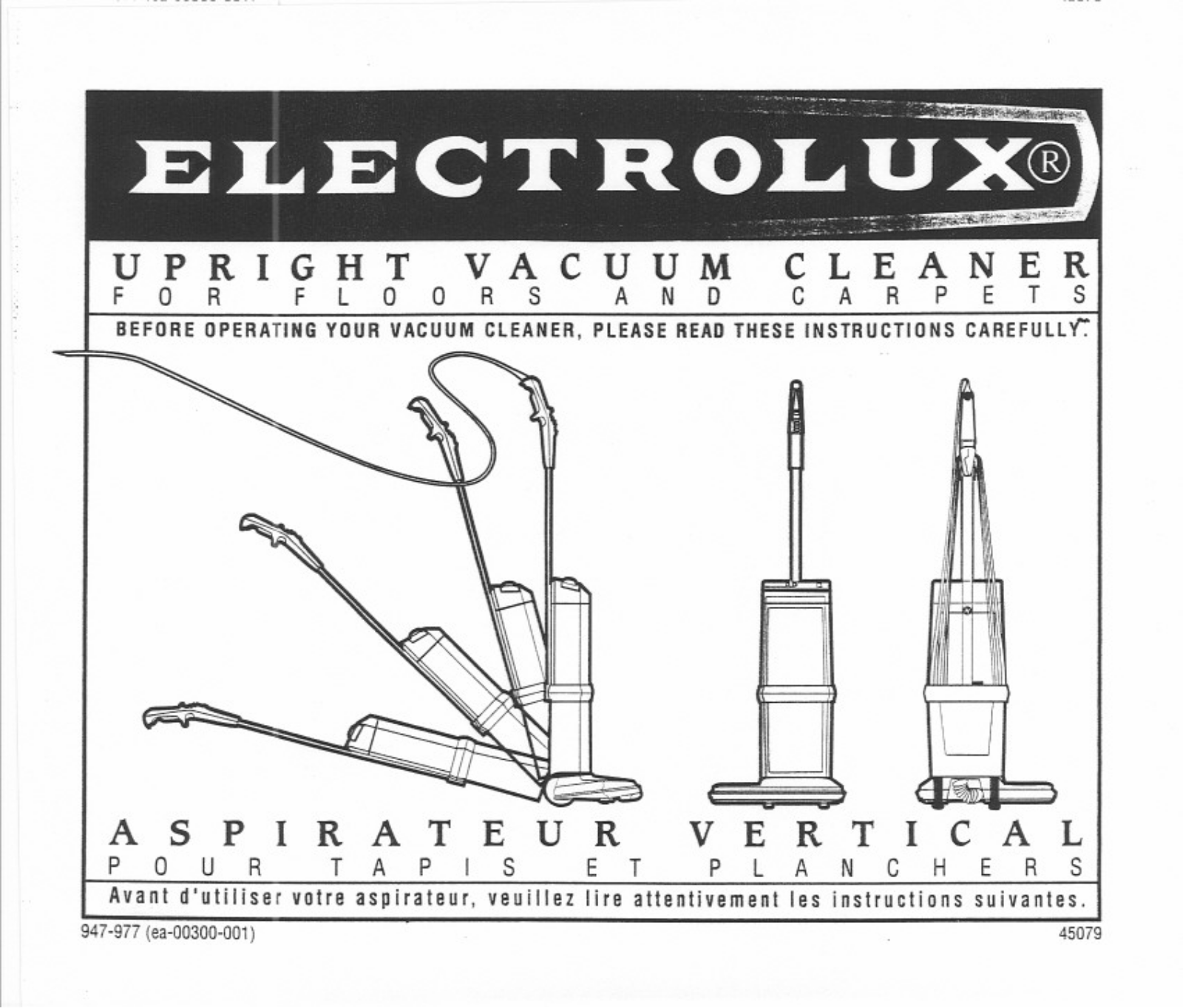 Aerus Genesis LX Instruction Manual