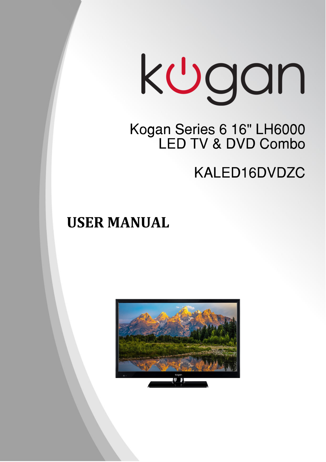 Kogan KALED16DVDZC User Manual