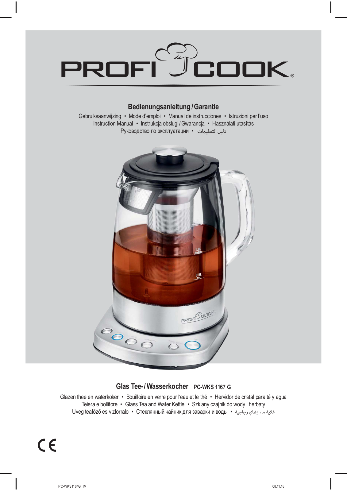 PROFI COOK PC-WKS 1167 G User guide - ManualMachine.com