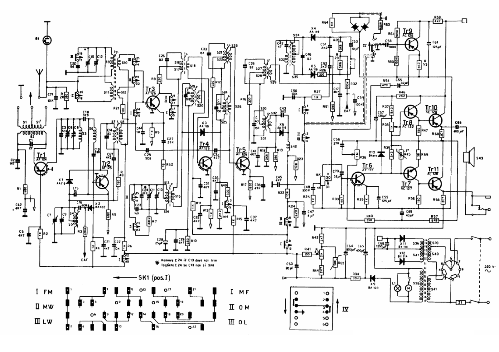 Philips h3i52 schematic