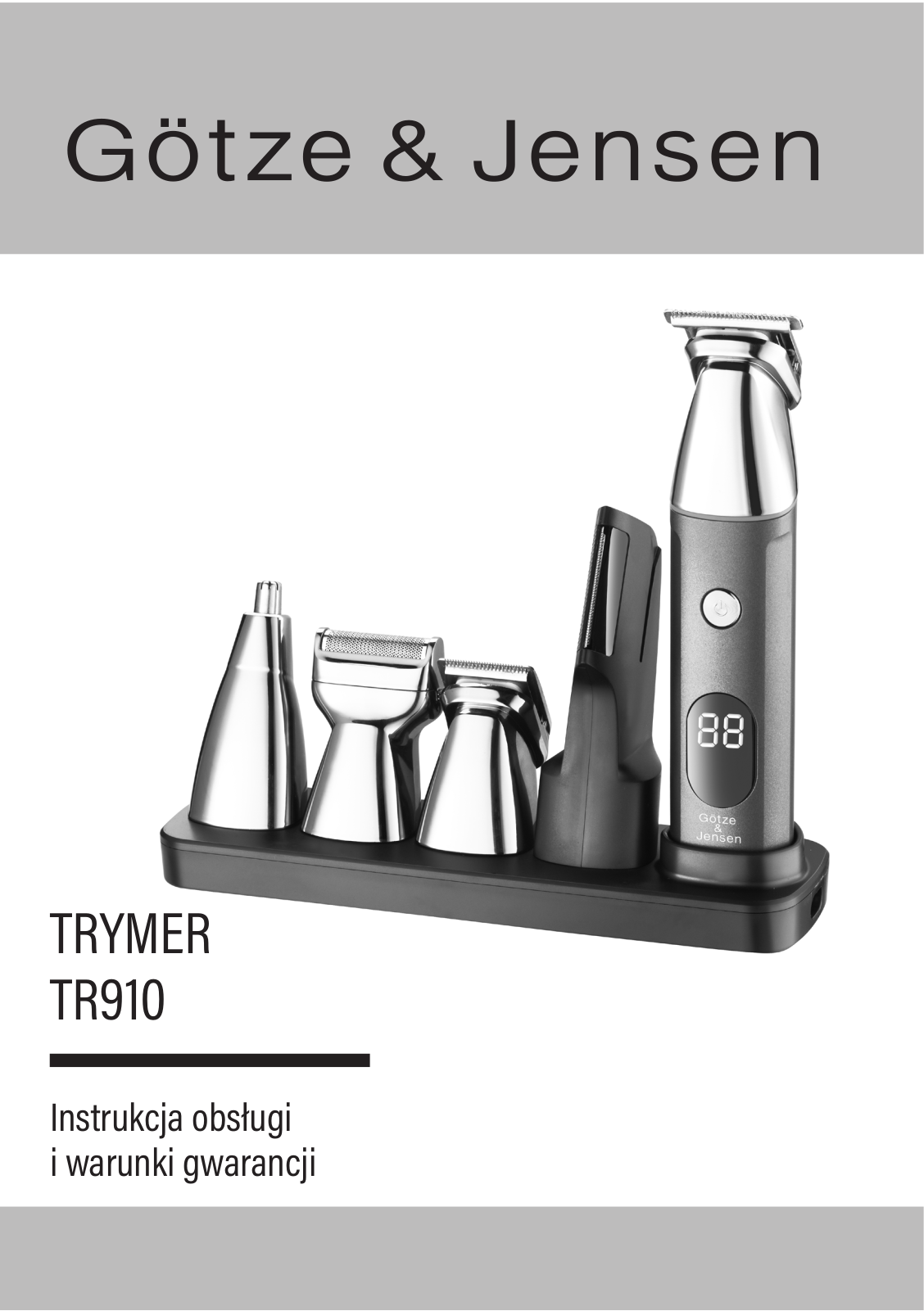GOTZE & JENSEN TR910 User guide - ManualMachine.com