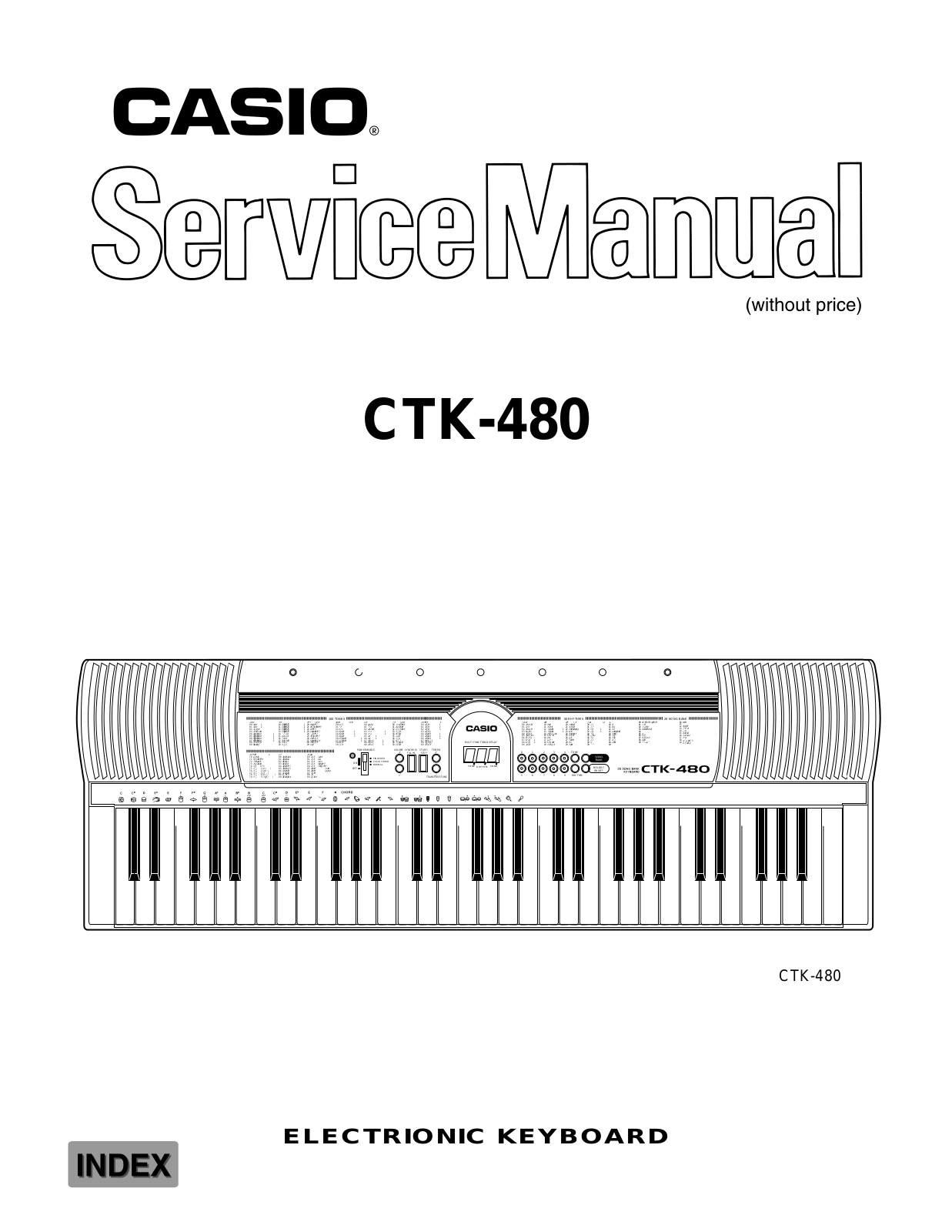 Casio CTK-480 User Manual