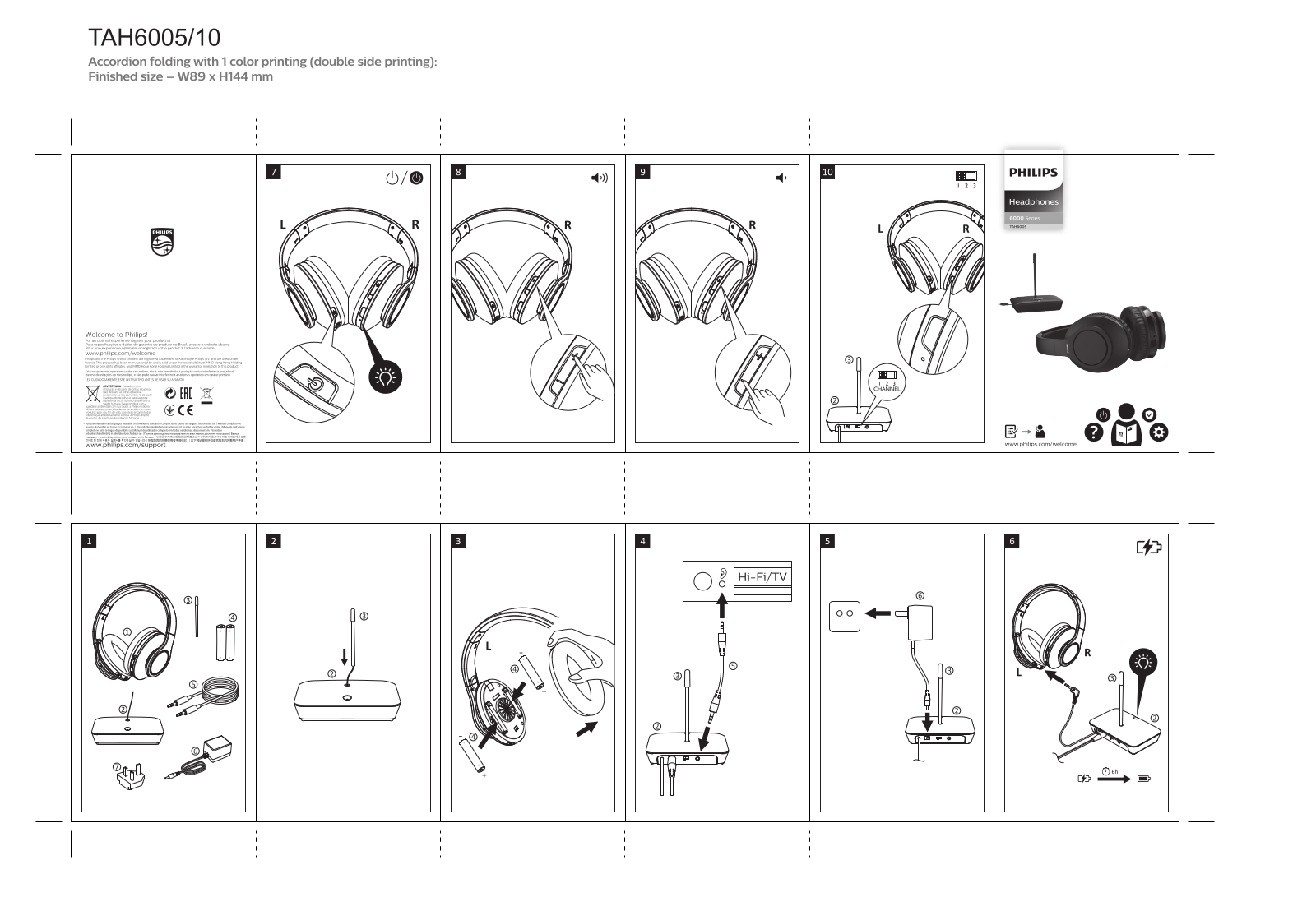 Philips TAH600510 User Manual