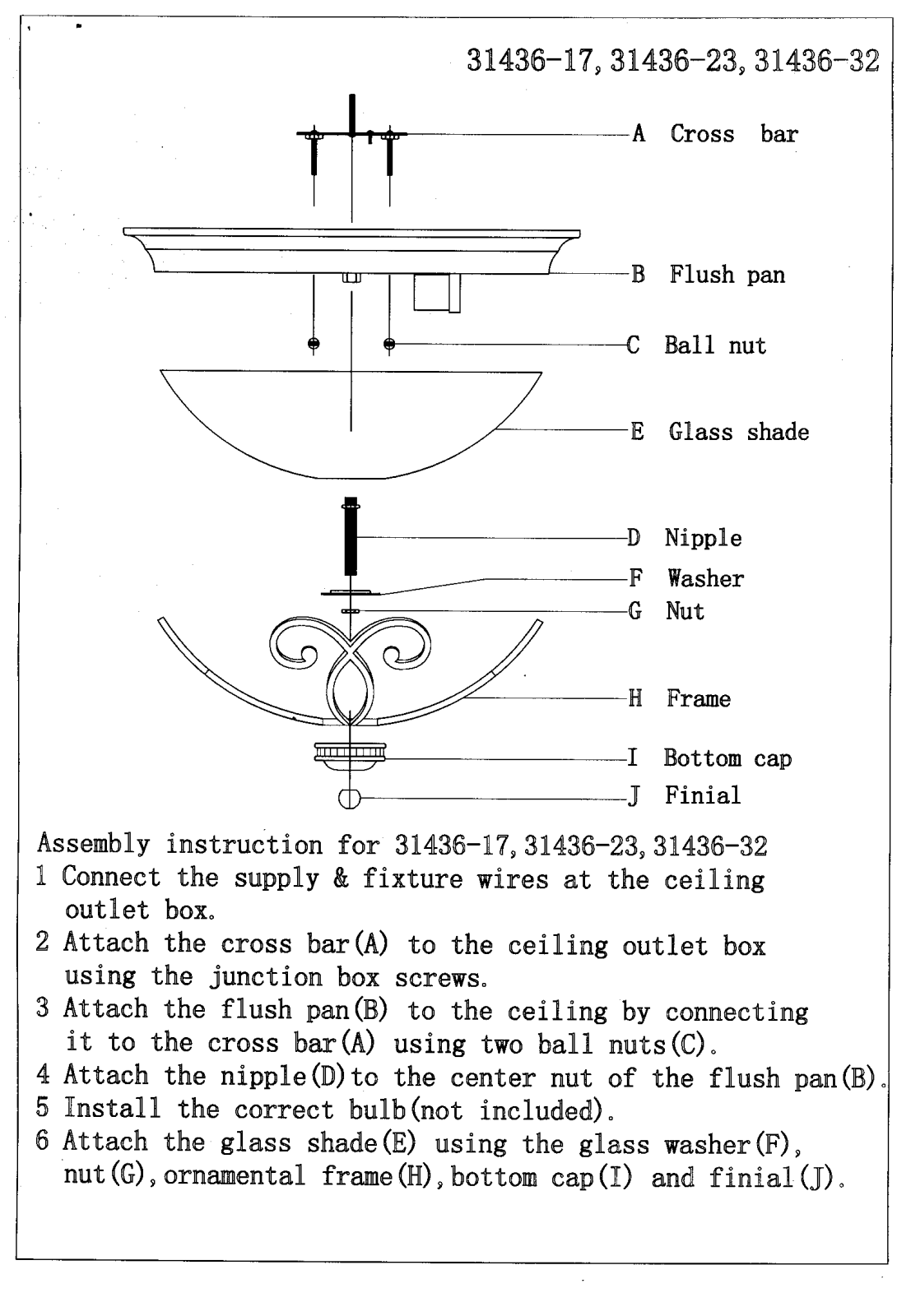 Triarch 31436-23 User Manual