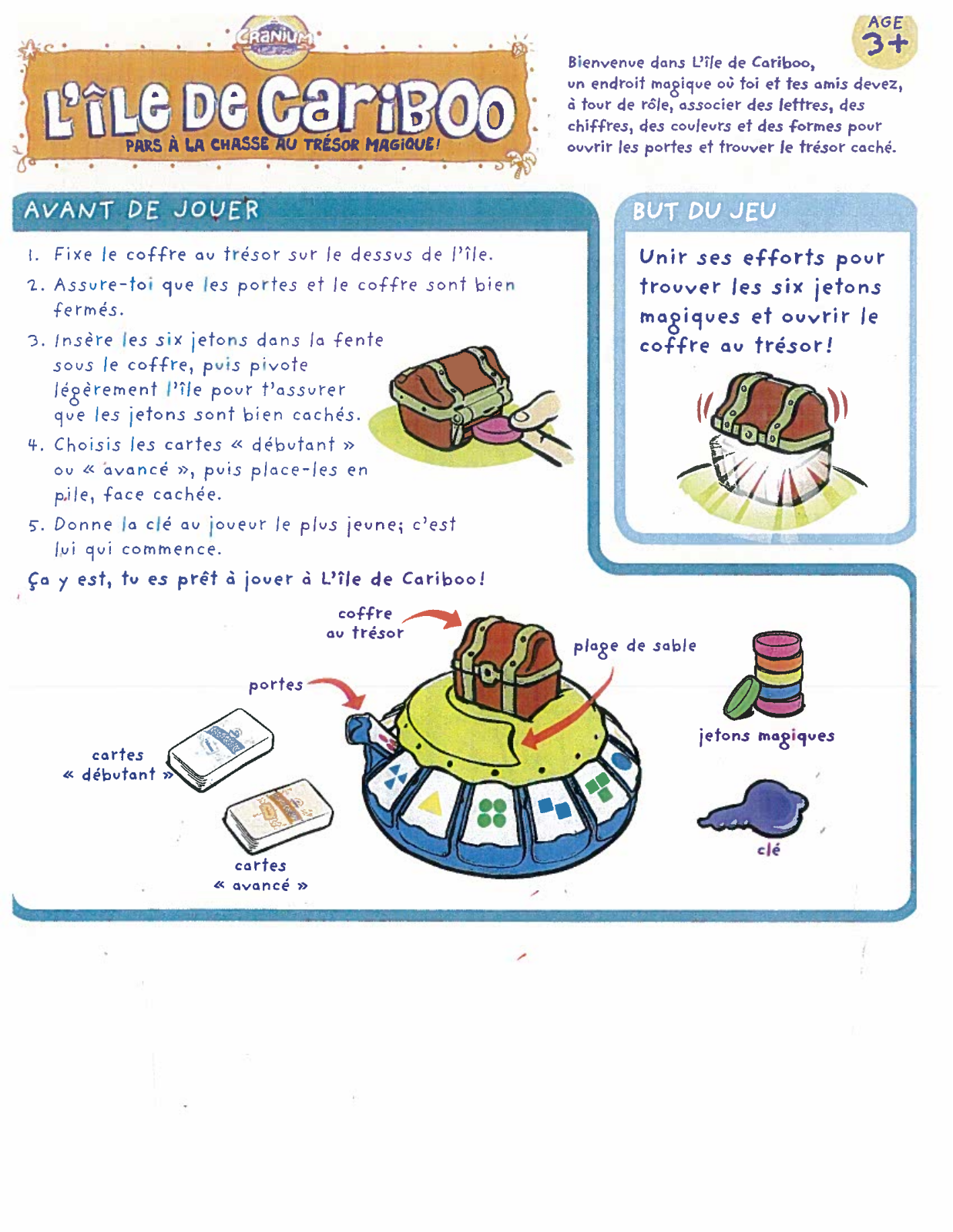 HASBRO Cranium Cariboo User Manual