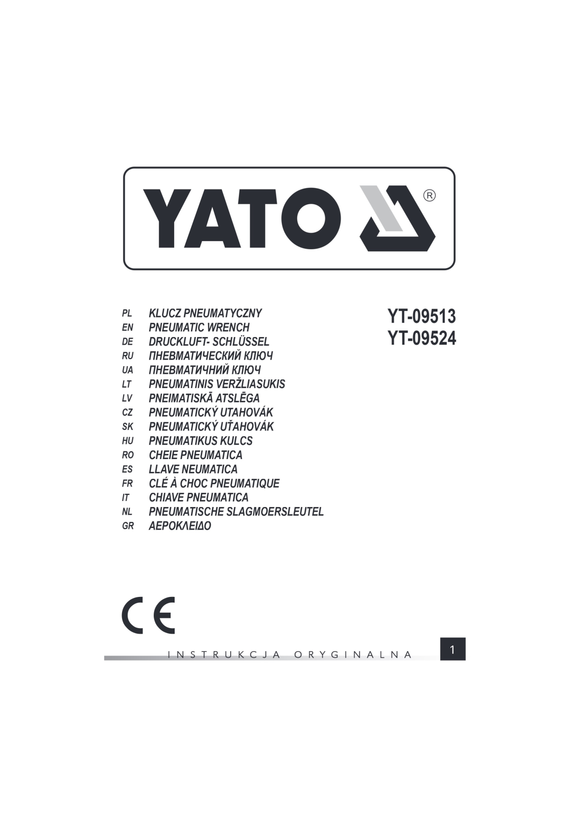 YATO YT-09513 User guide - ManualMachine.com