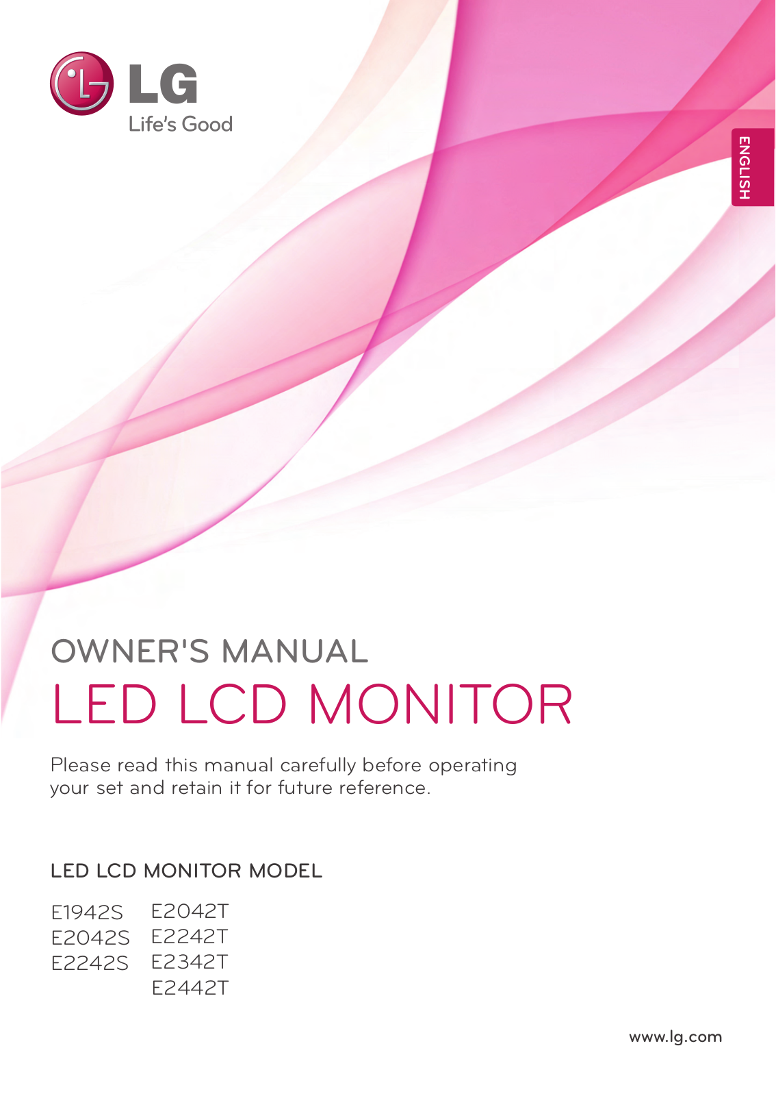 LG E2442TA, E2242TA User Manual