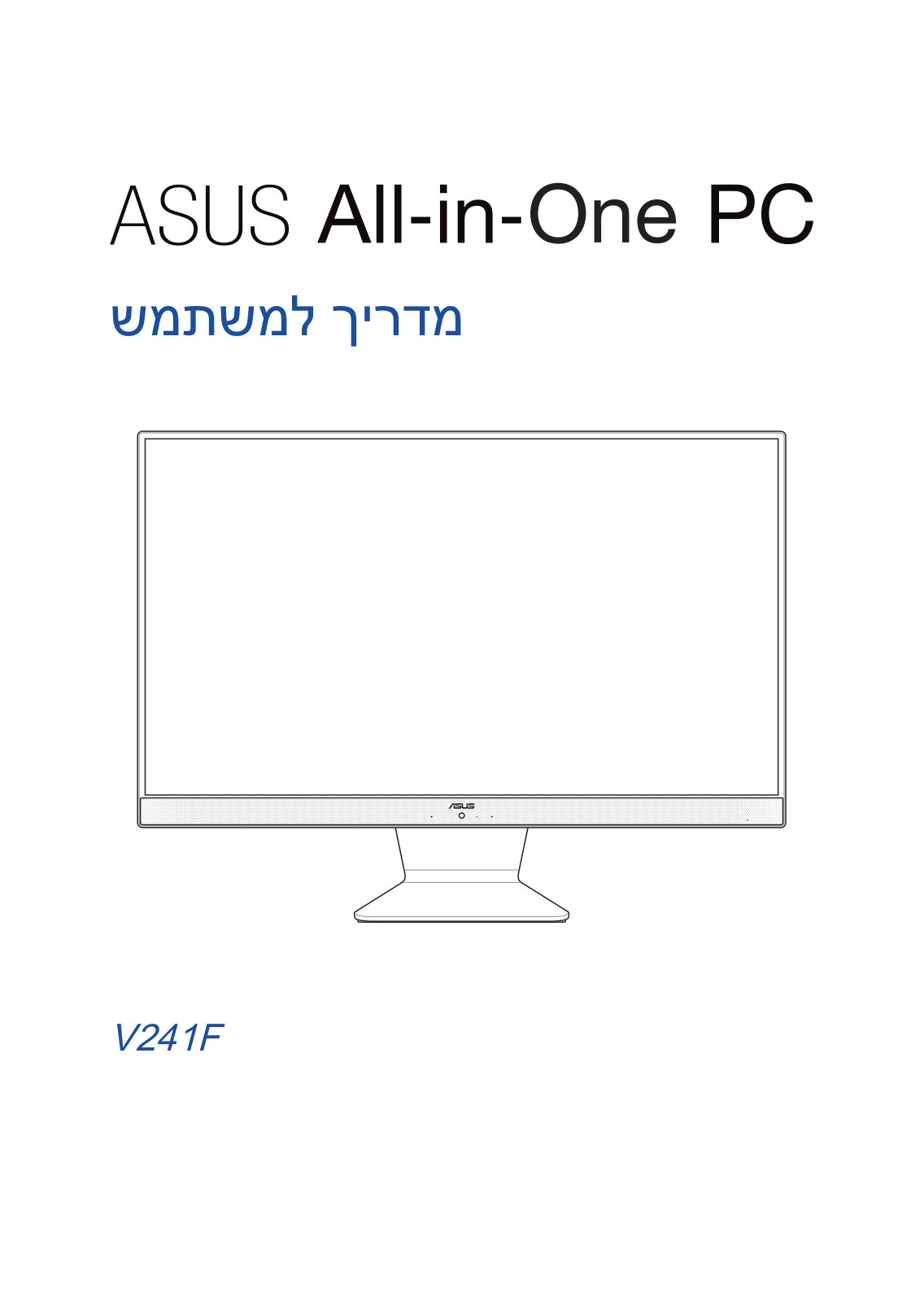 Asus V4000, V241FA, A6521 User’s Manual