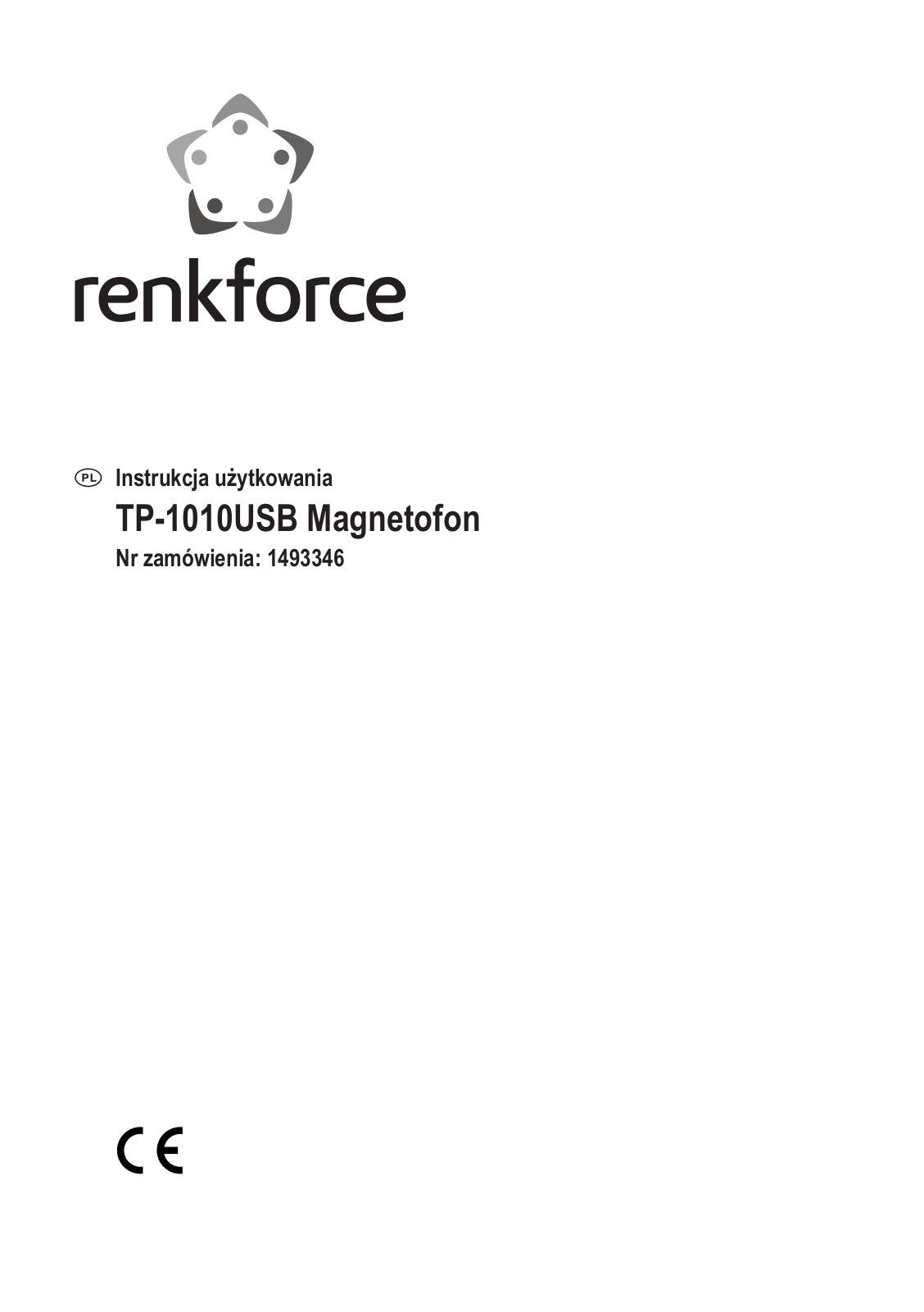 Renkforce 1493346 Operating Instructions