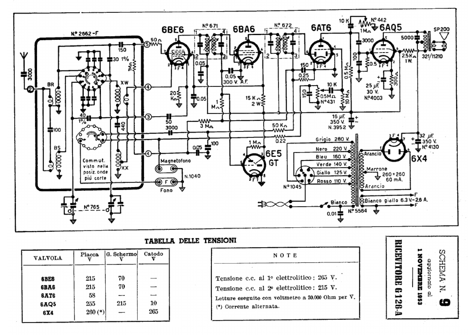 Geloso g126a schematic