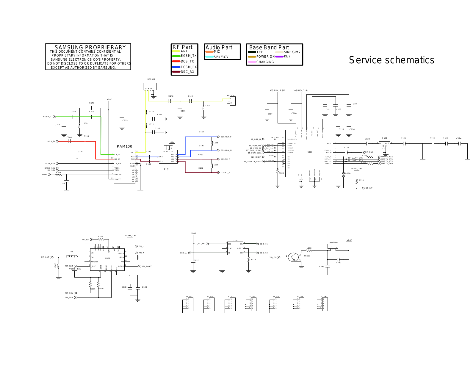 Samsung E1232B Schematics