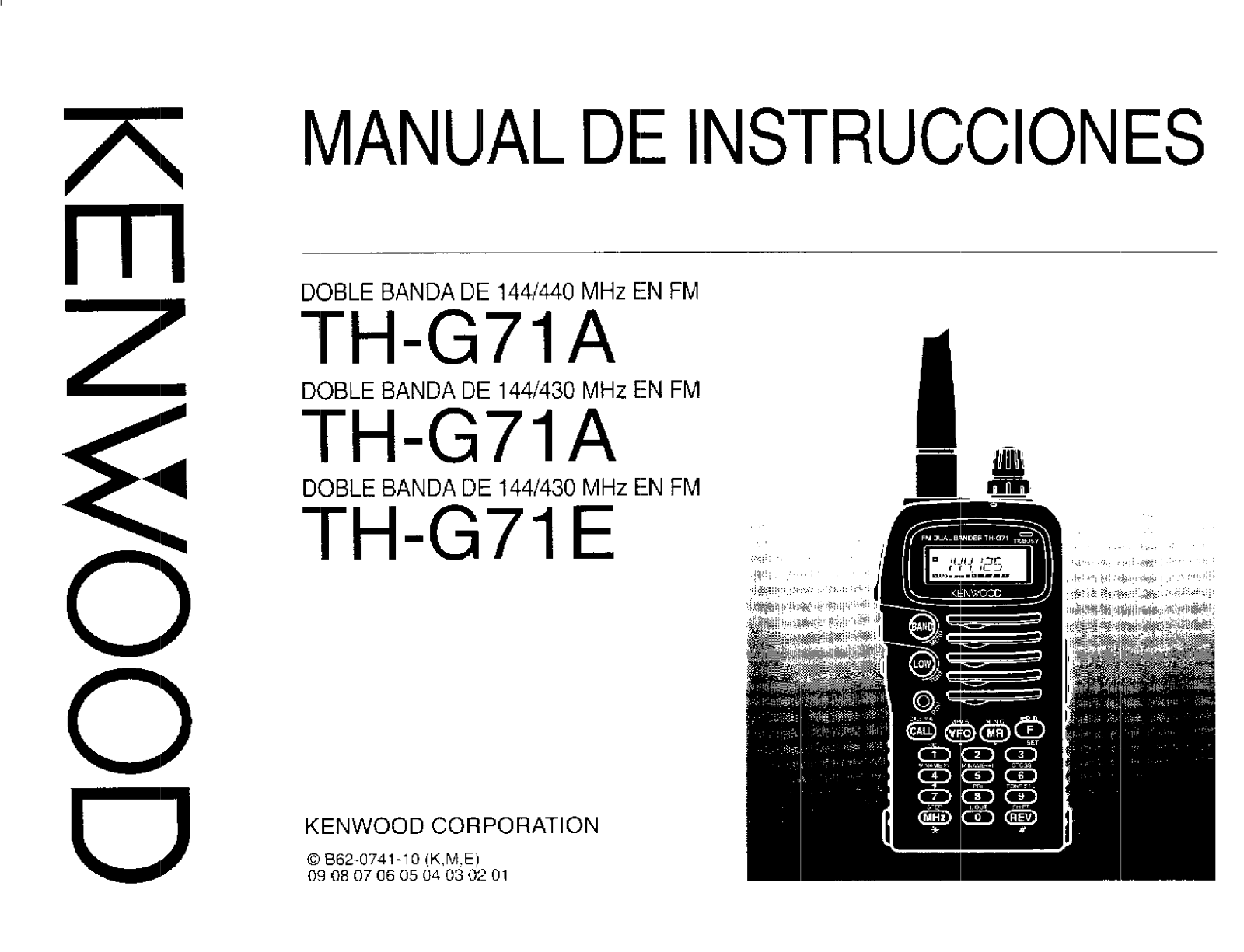 Kenwood THG71A Service Manual