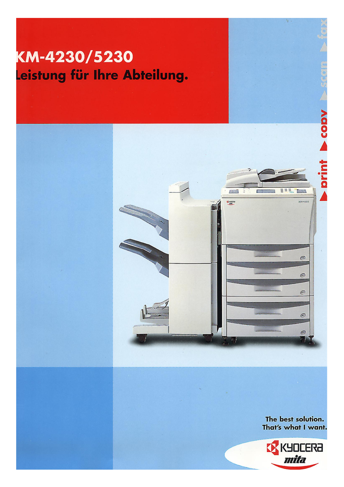 Kyocera KM-4230, KM-5230 Brochure