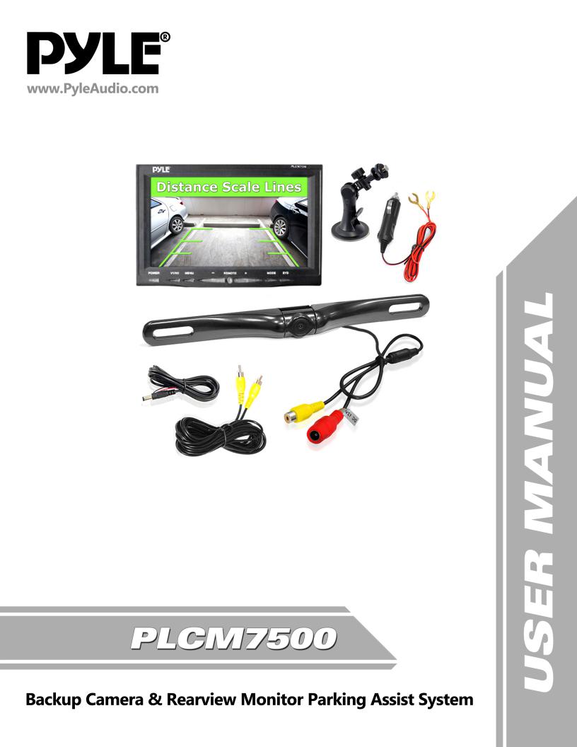Pyle PLCM7500 User Manual