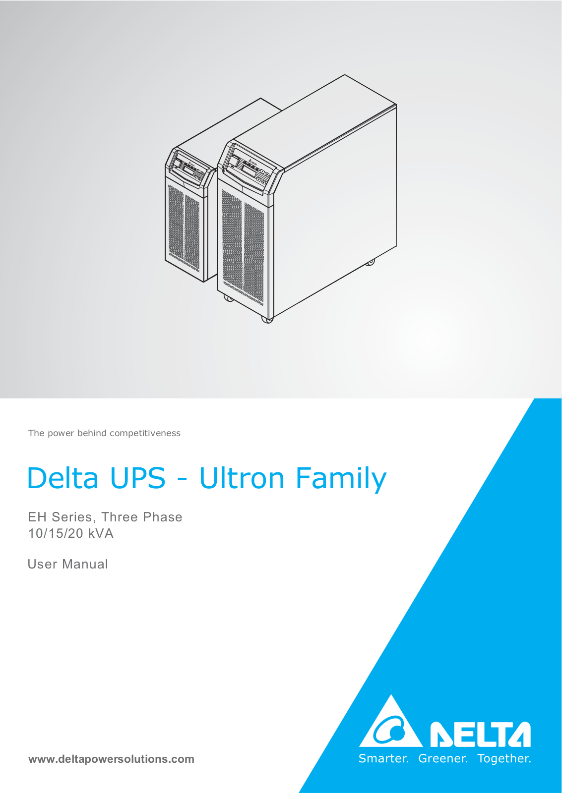 Delta EH-10K, EH-15K, EH-20K User Manual