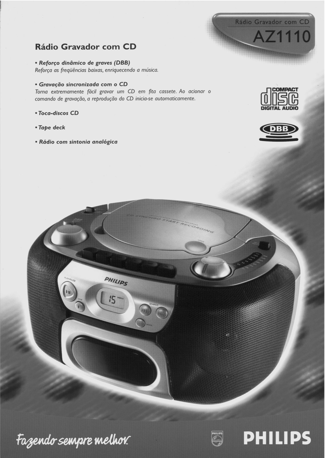 Philips AZ1110 User Manual