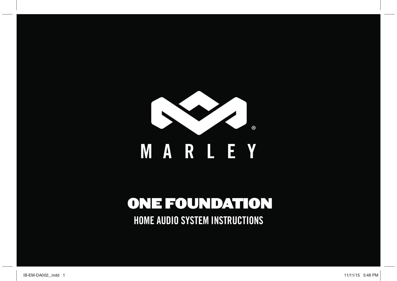 The House of Marley EMDA002 Users manual