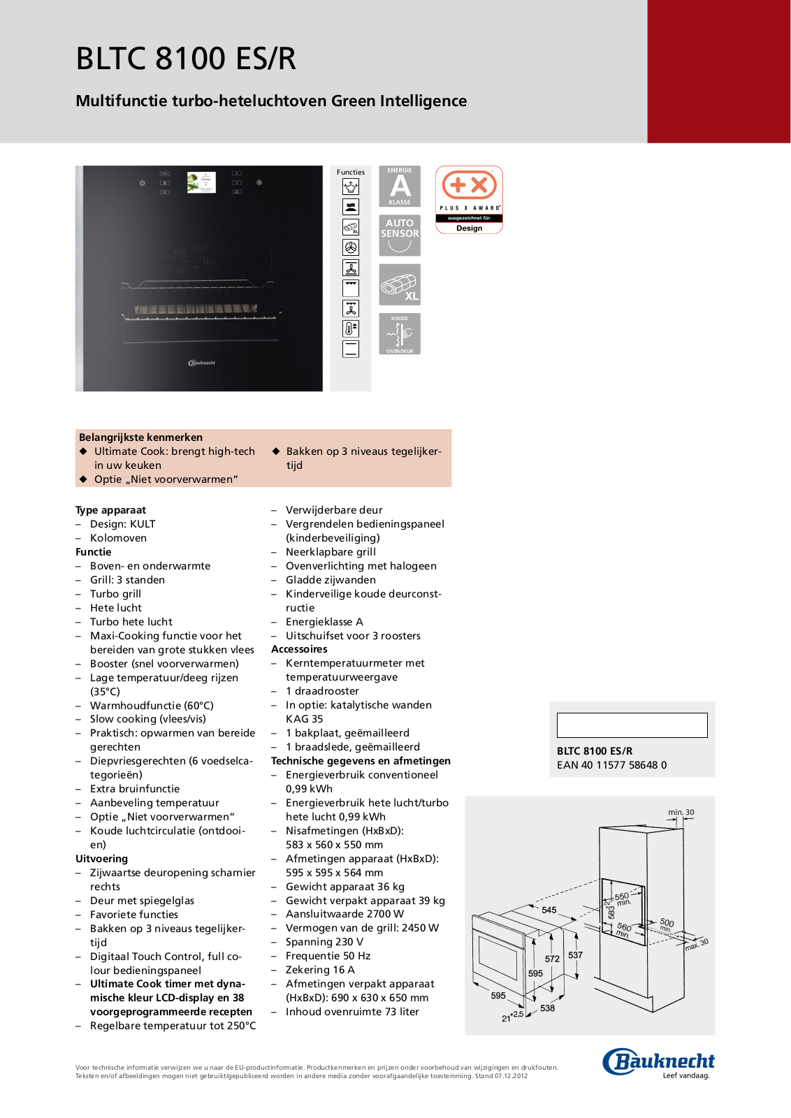 Whirlpool BLTC 8100/ES/R User Manual