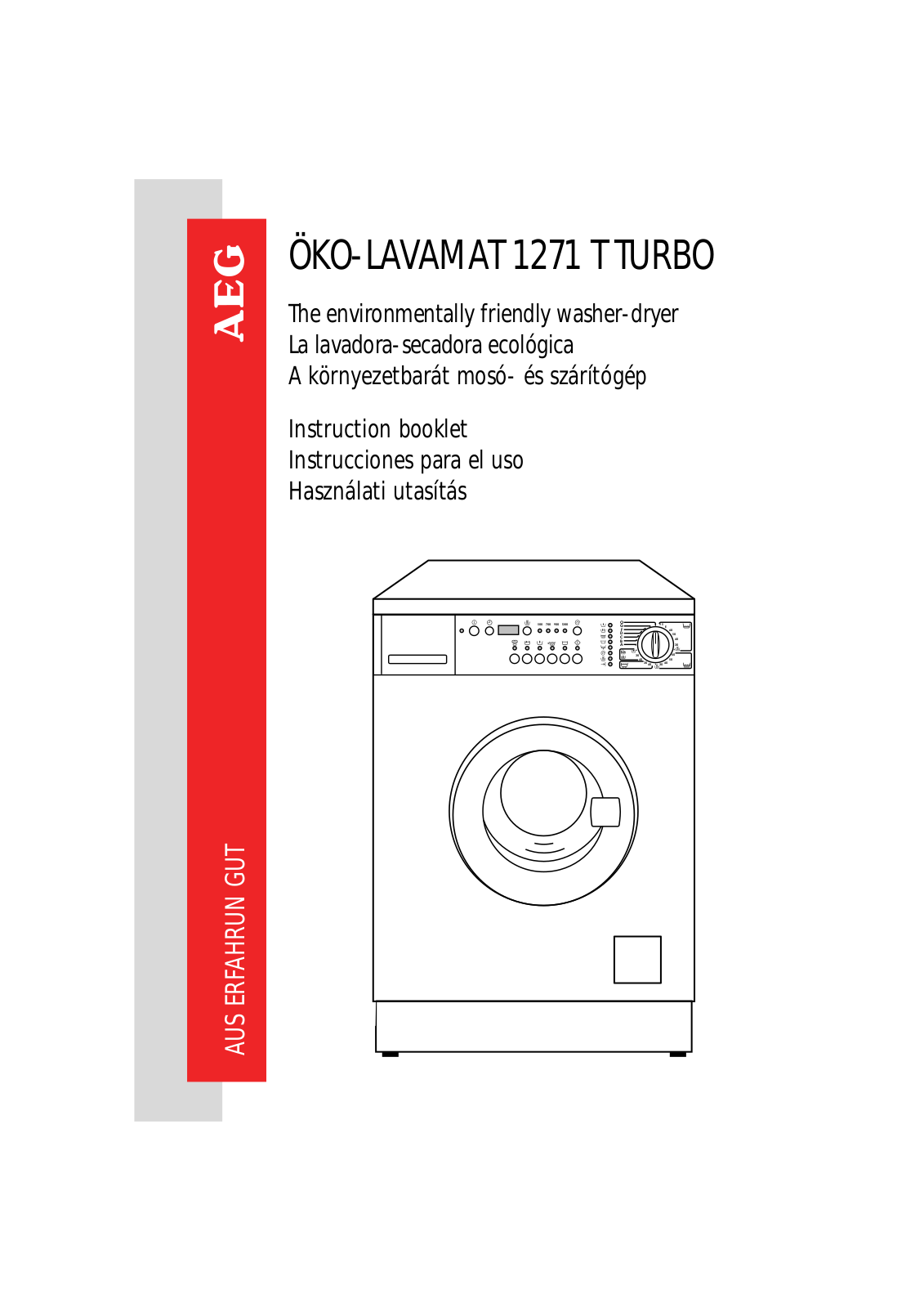 AEG LAVAMAT 1271 T TURBO User Manual