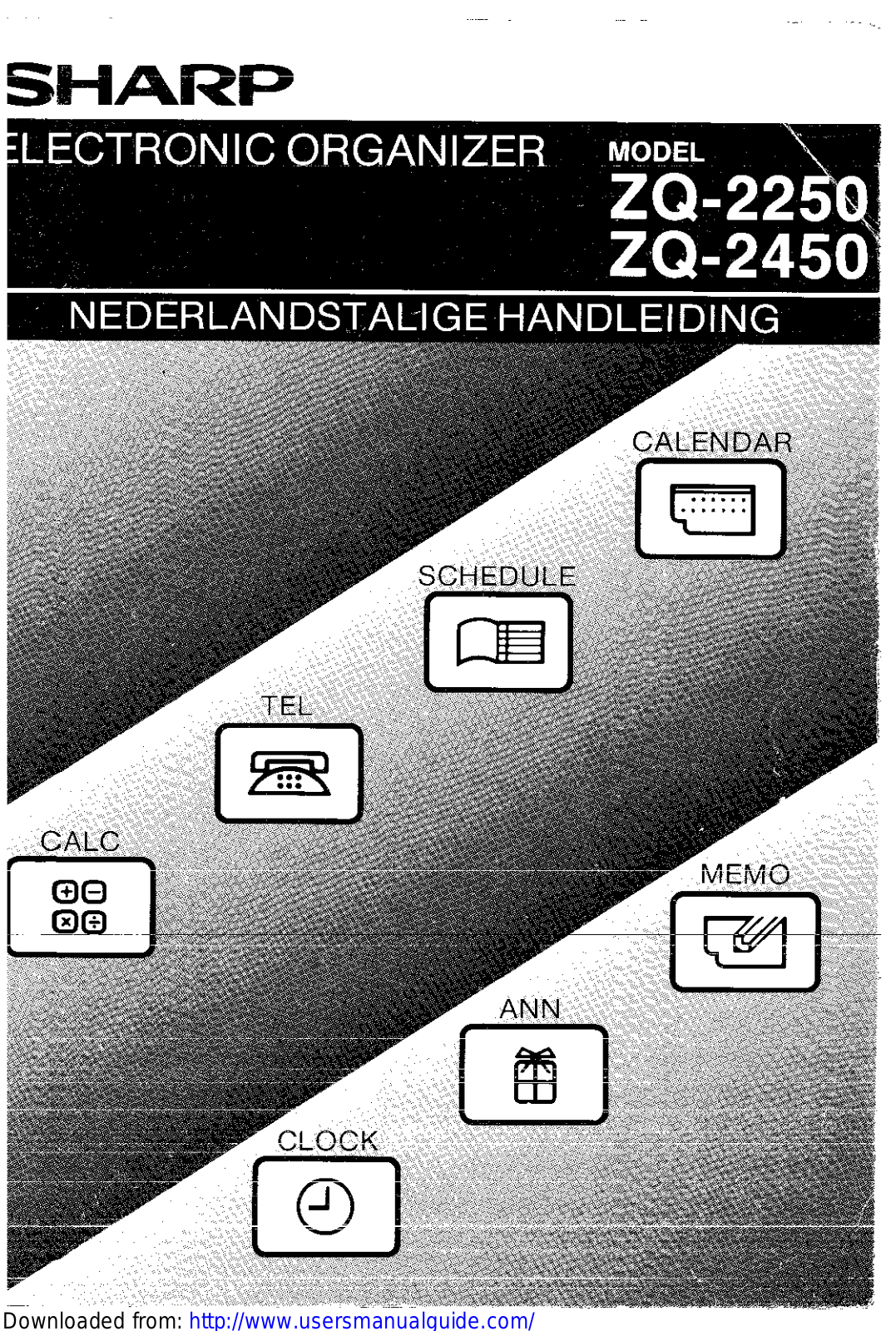 SHARP ZQ-2250/2450 User Manual