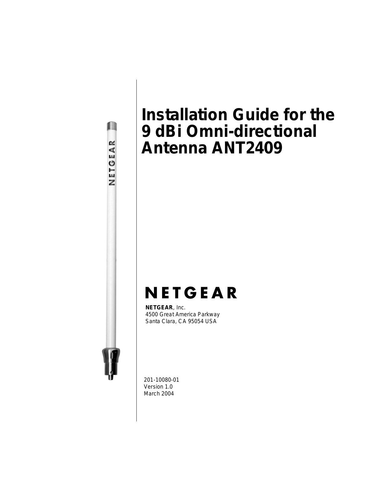 NETGEAR 2409 User Manual