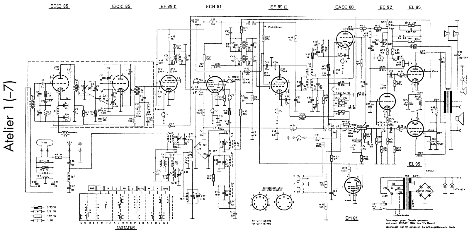 Braun Atelier-1 Schematic