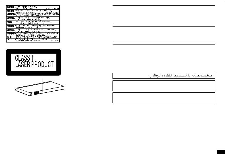 Panasonic DVD-S295 User Manual