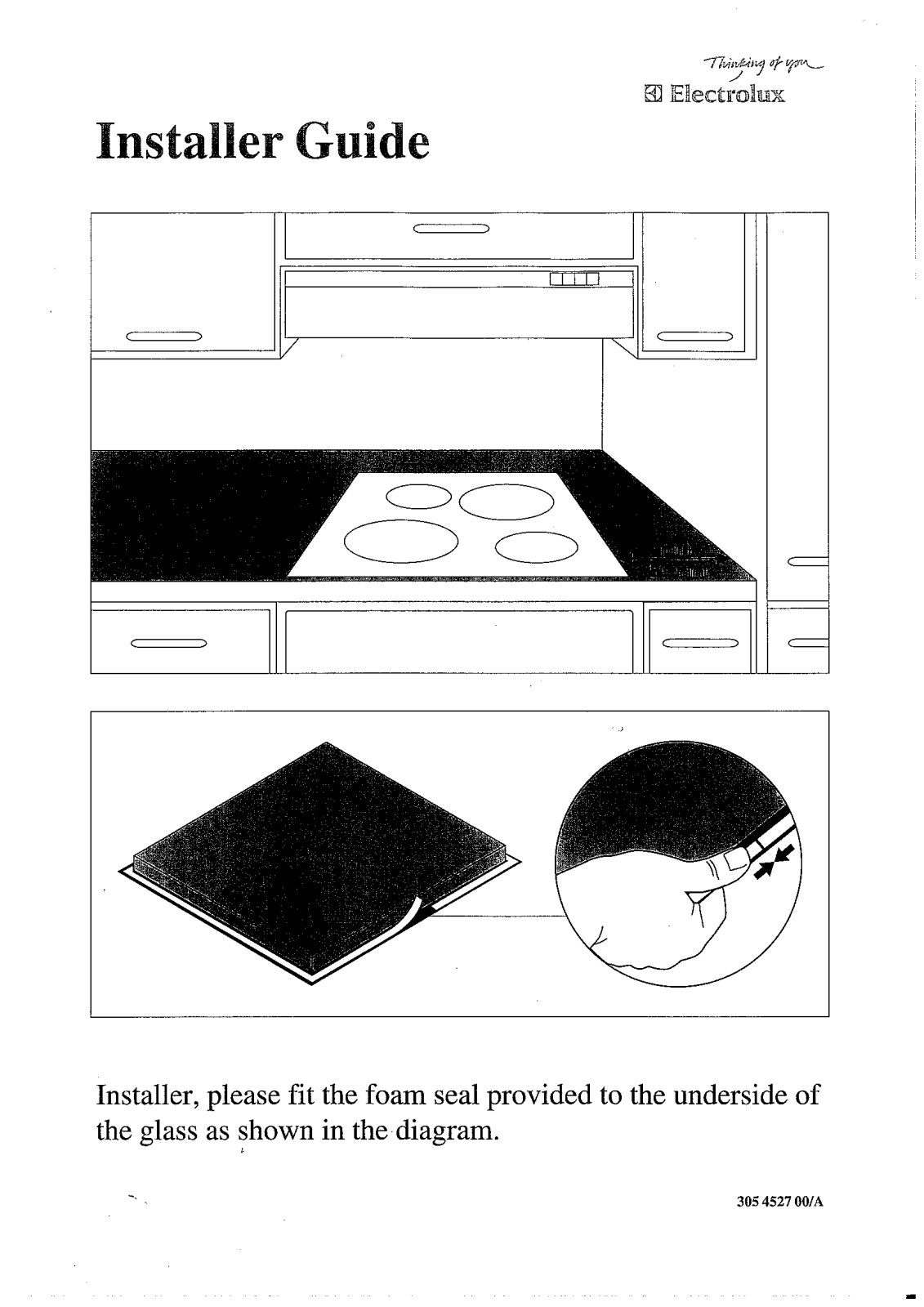 AEG EHET66AS INSTALLATION GUIDE