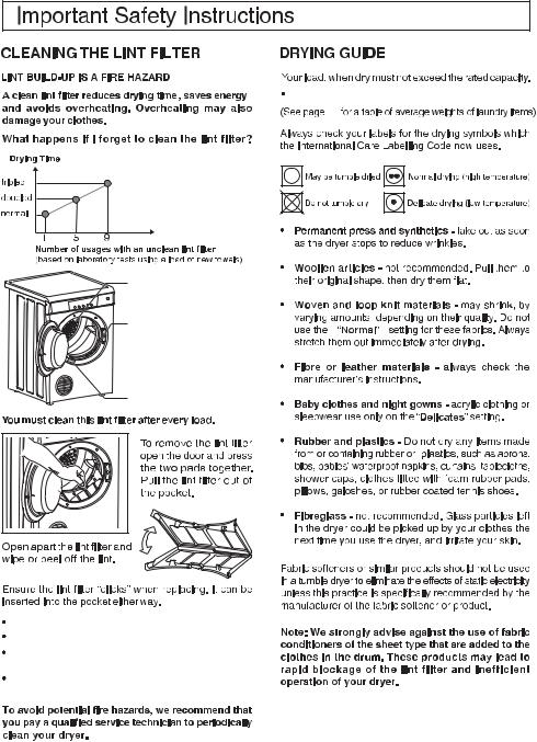 Electrolux EDS6051 User Manual