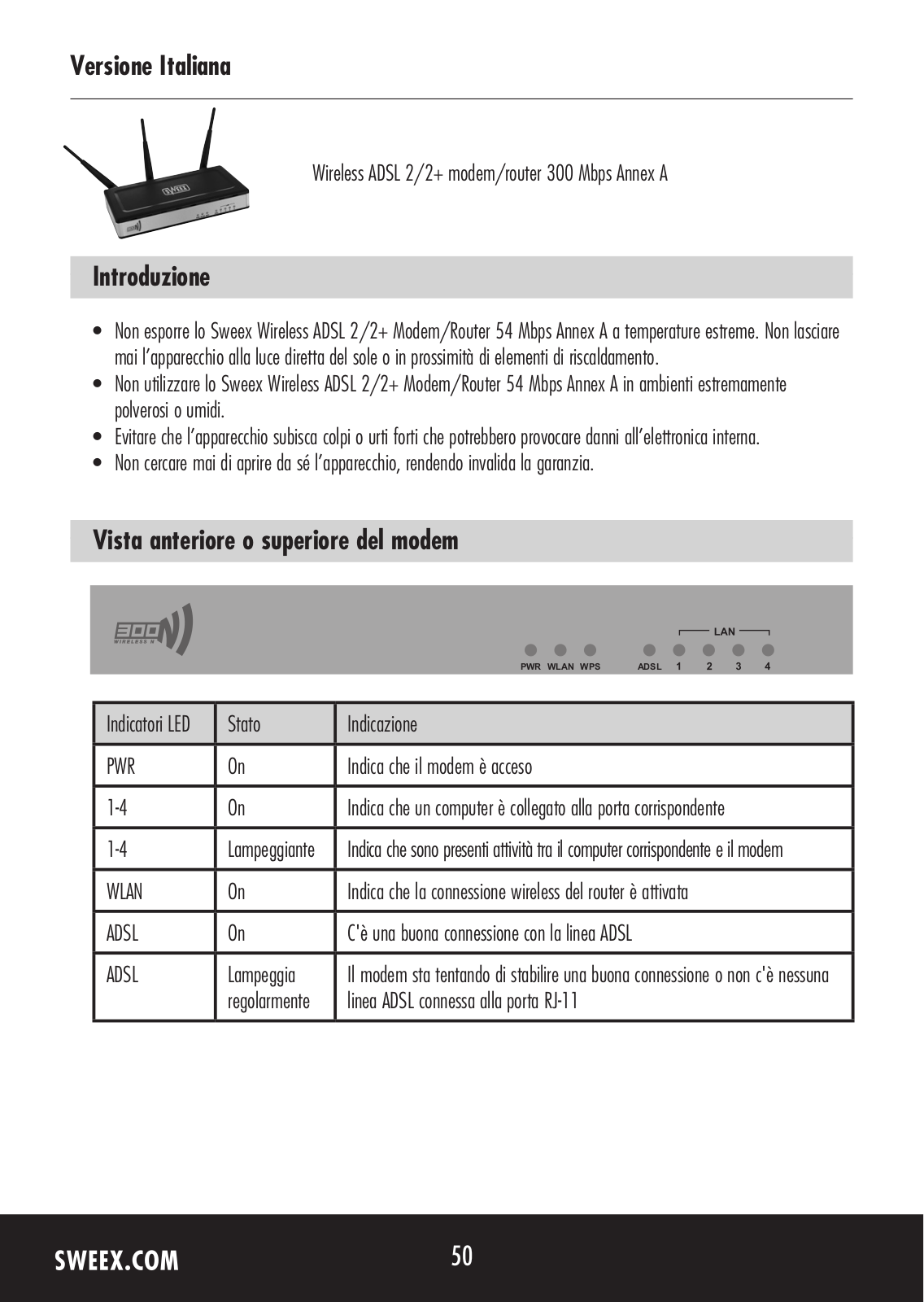 Sweex MO300 QUICK START GUIDE