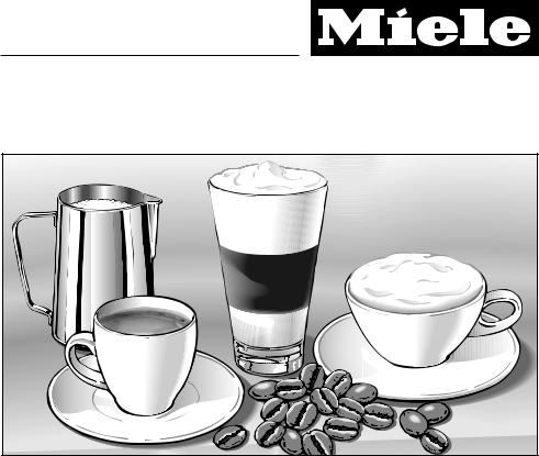 Miele CM 5000 User manual