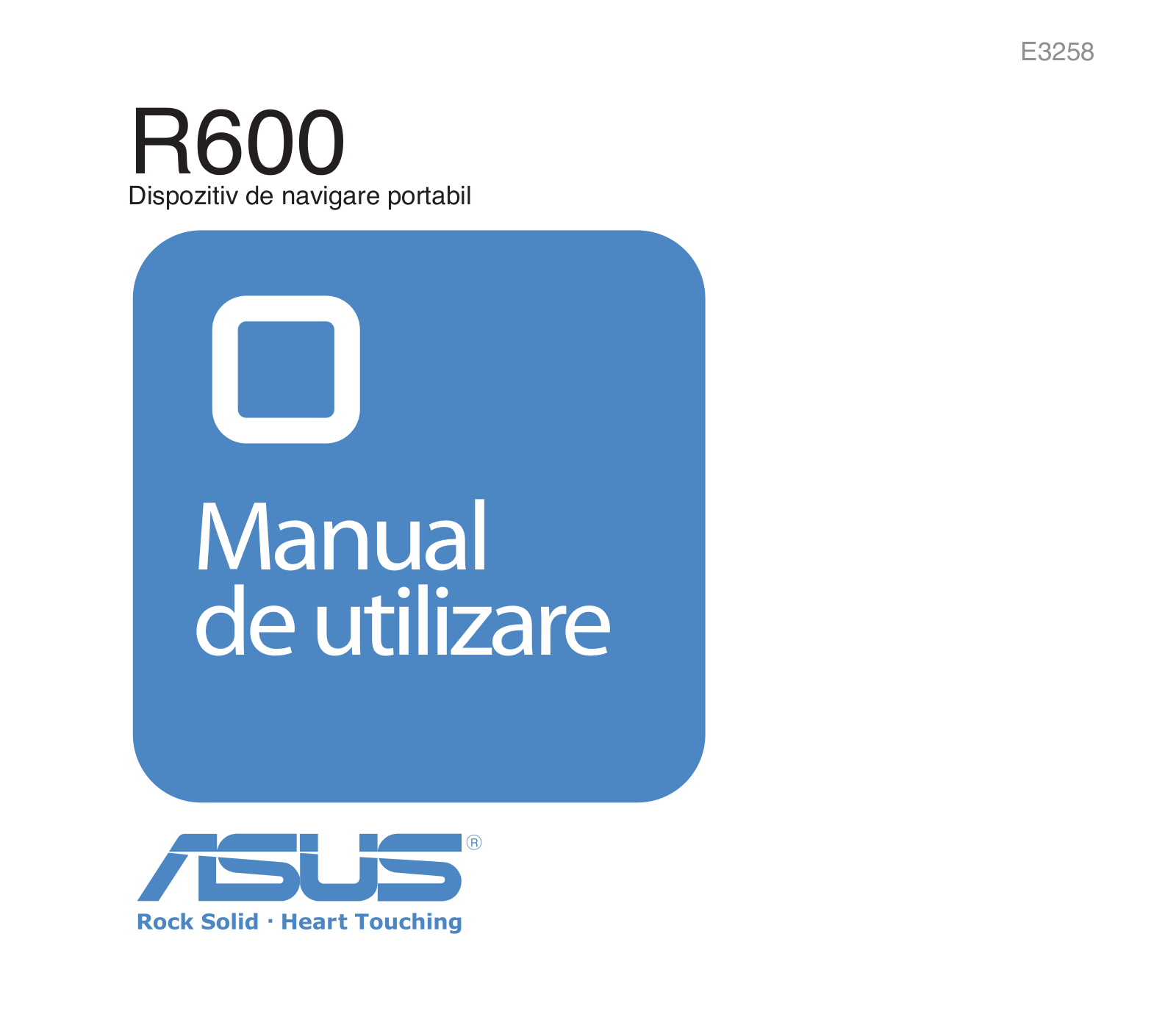 Asus R600 User Manual