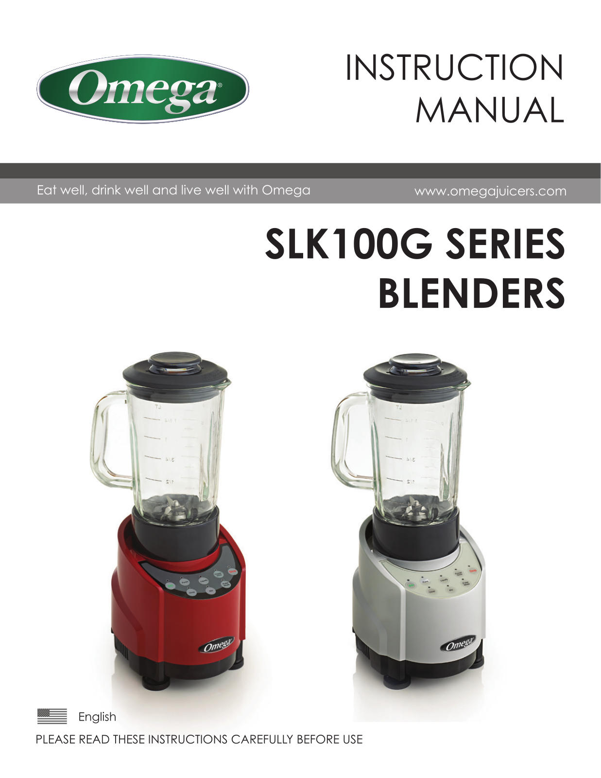 Omega SLK100G User Manual