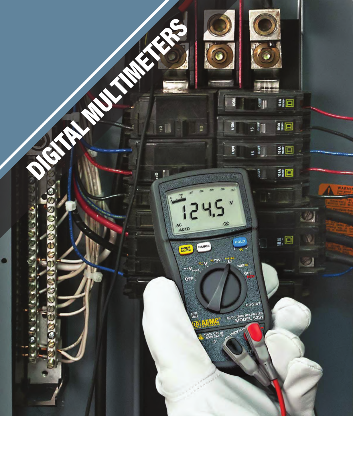 AEMC DIGITAL MULTIMETERS Catalog