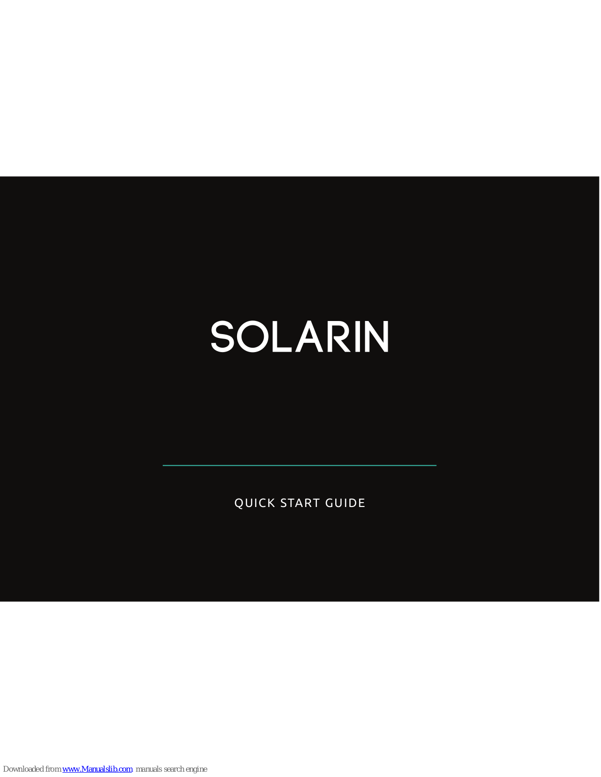 Sirin Labs Solarin Quick Start Manual