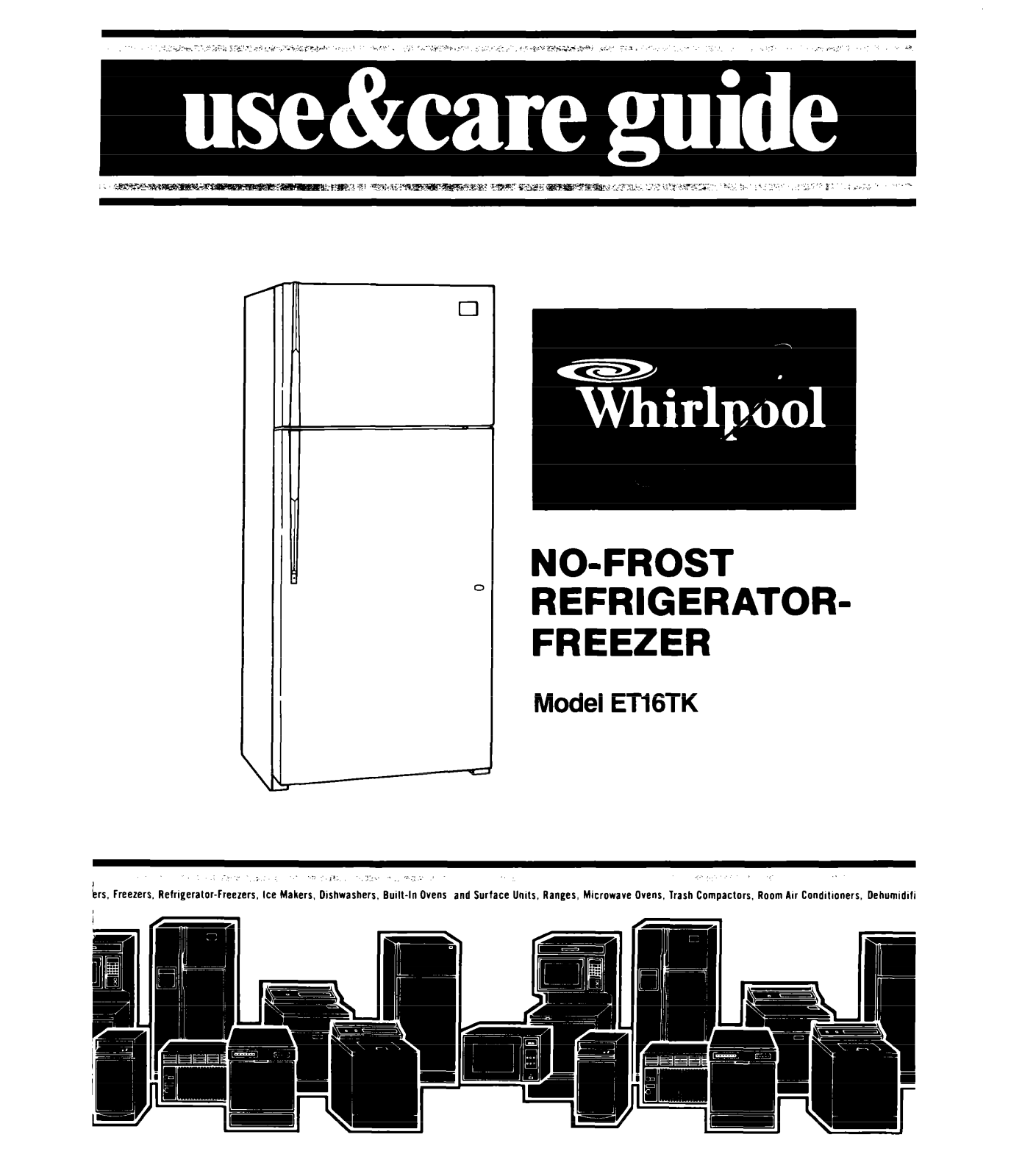 Whirlpool ET16TK User Manual - ManualMachine.com