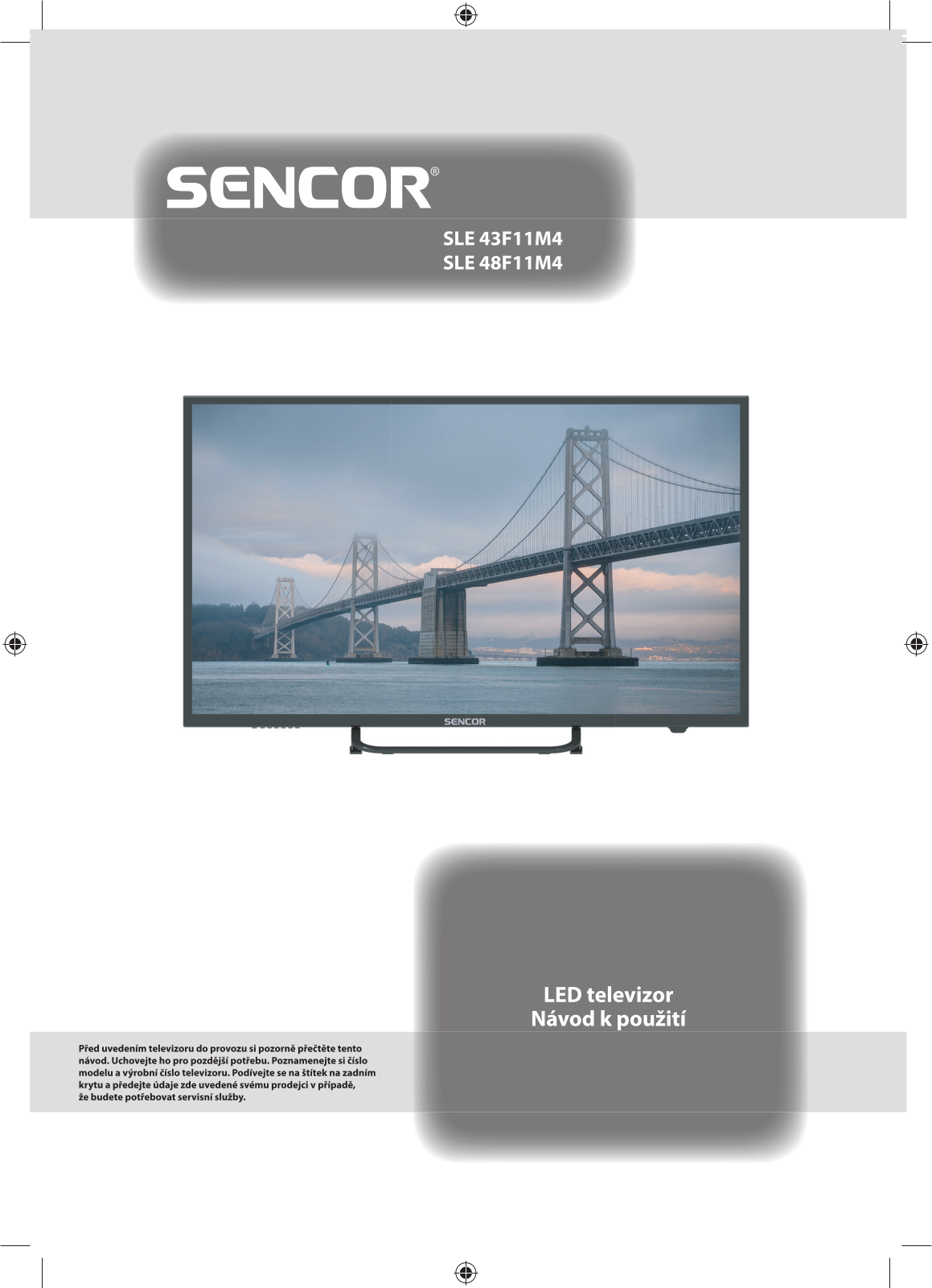 Sencor SLE 43F11M4 User Manual - ManualMachine.com