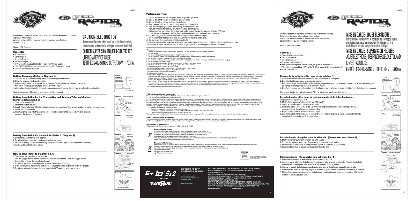 May Cheong Toy Fty 16995RC27, 81440RC49, 16995RC49 User Manual