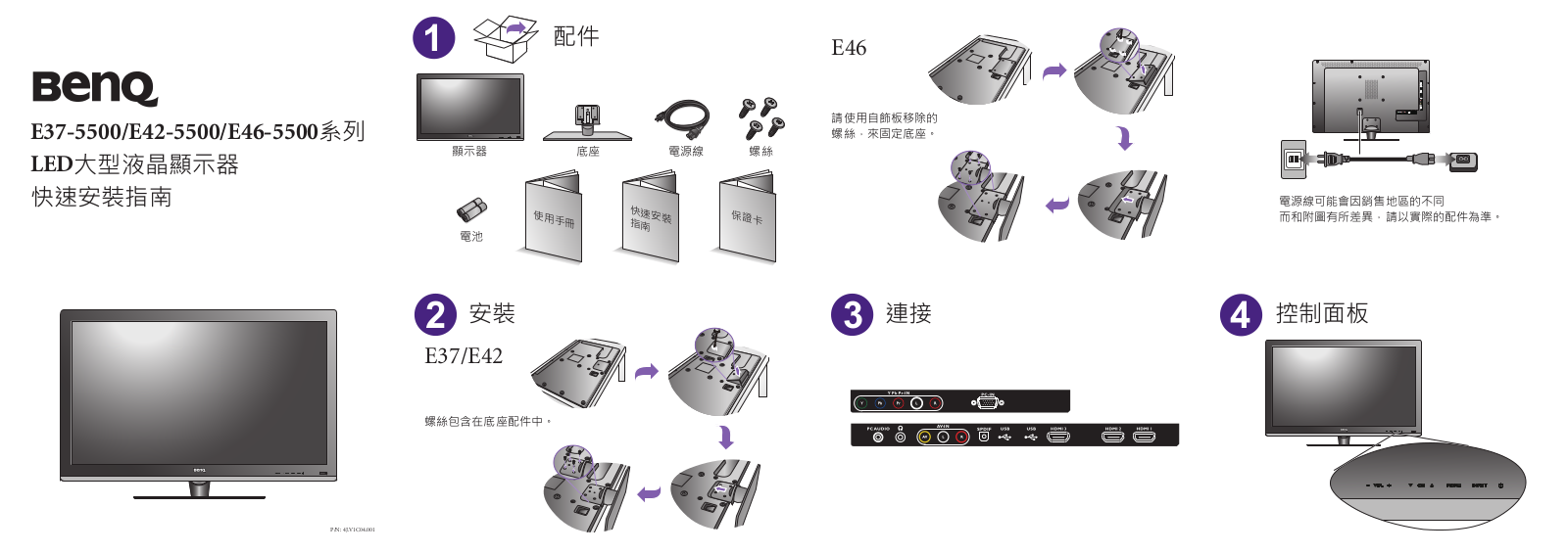 Benq E46-5500 User Manual