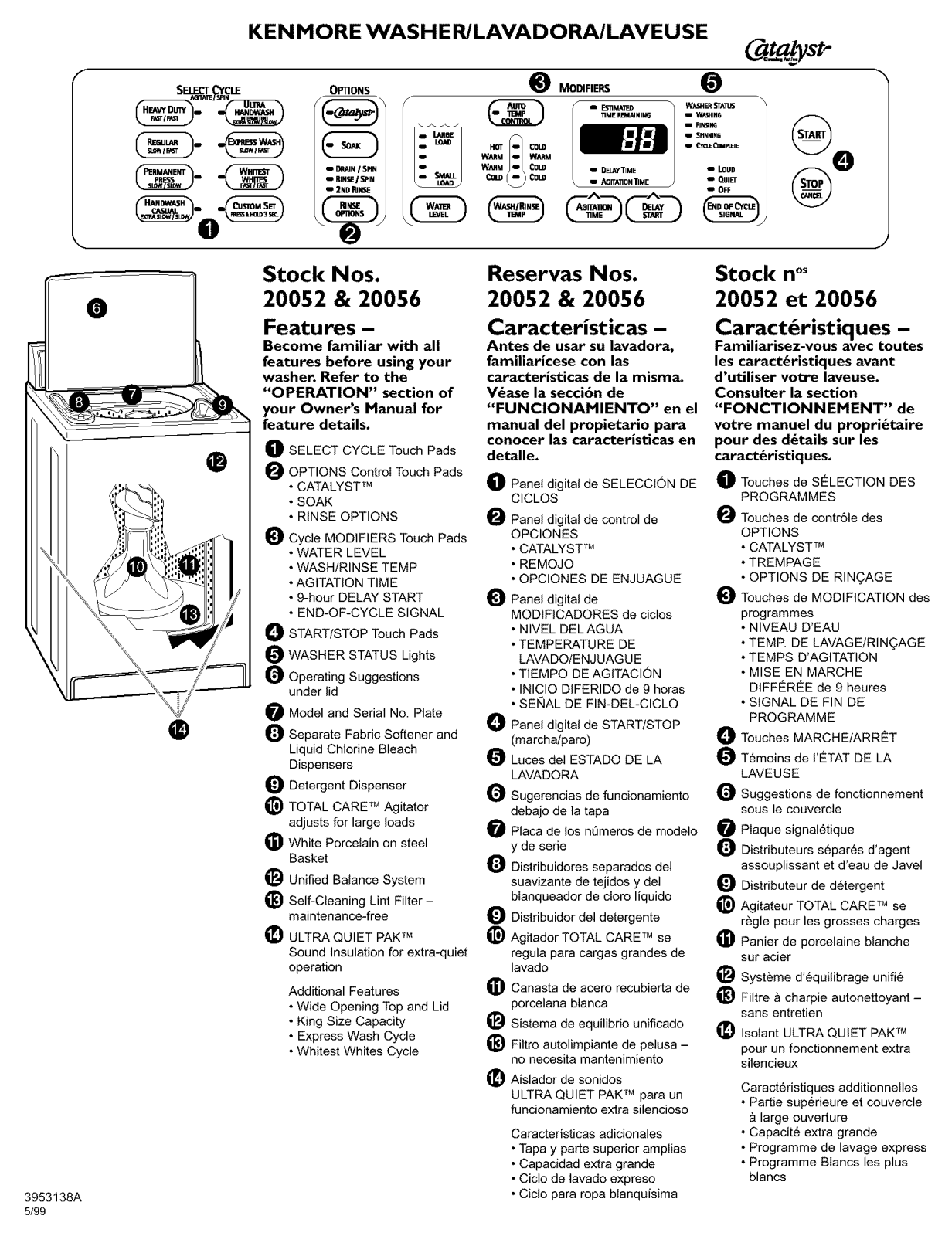 Kenmore 11020056991, 11020052991 Owner’s Manual - ManualMachine.com