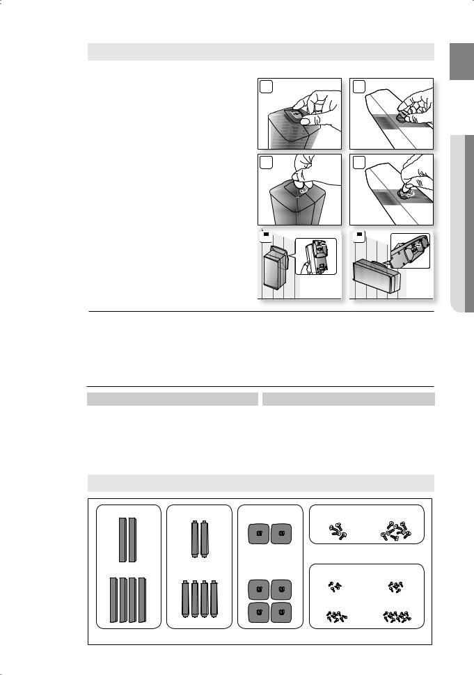 Samsung HT-TZ215R, HT-TKZ212R, HT-KZ310R, HT-TKZ315R, HT-KZ210R User Manual