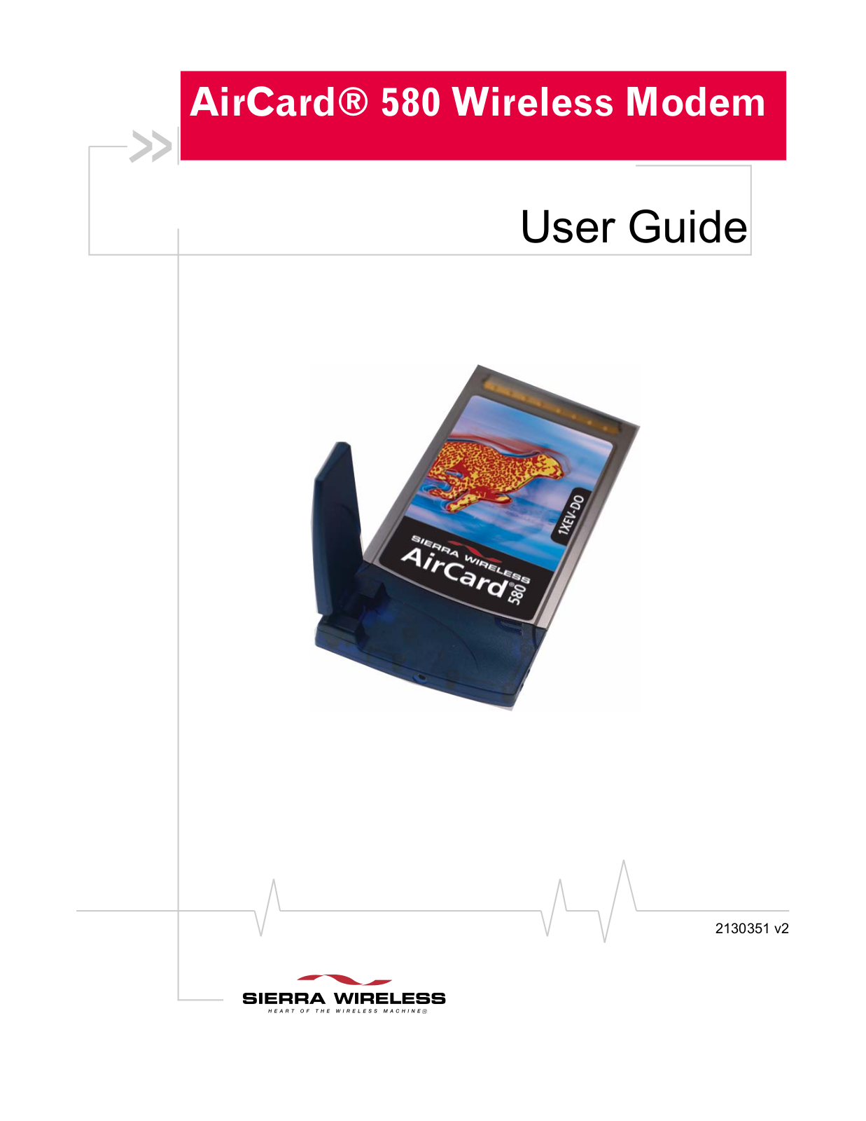 Sierra Wireless 580 User Manual