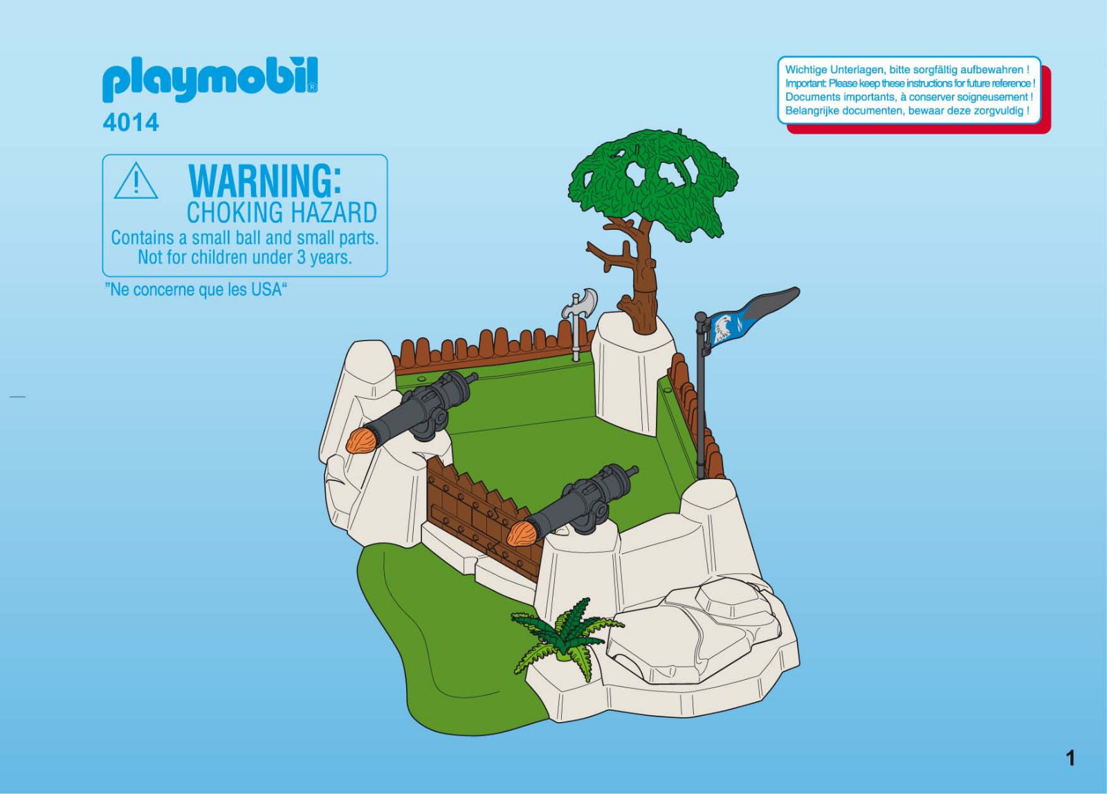 Playmobil 4014 Instructions