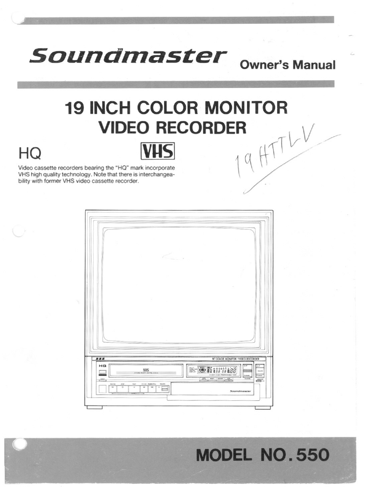 Funai 550 User Manual