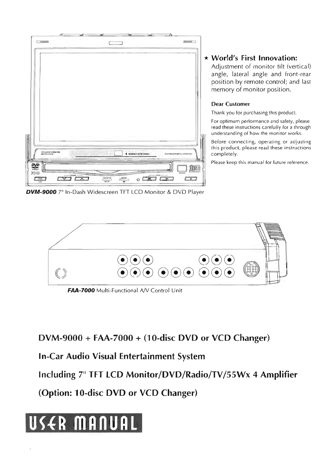 Power Acoustik PTID-8500 Owners Manual