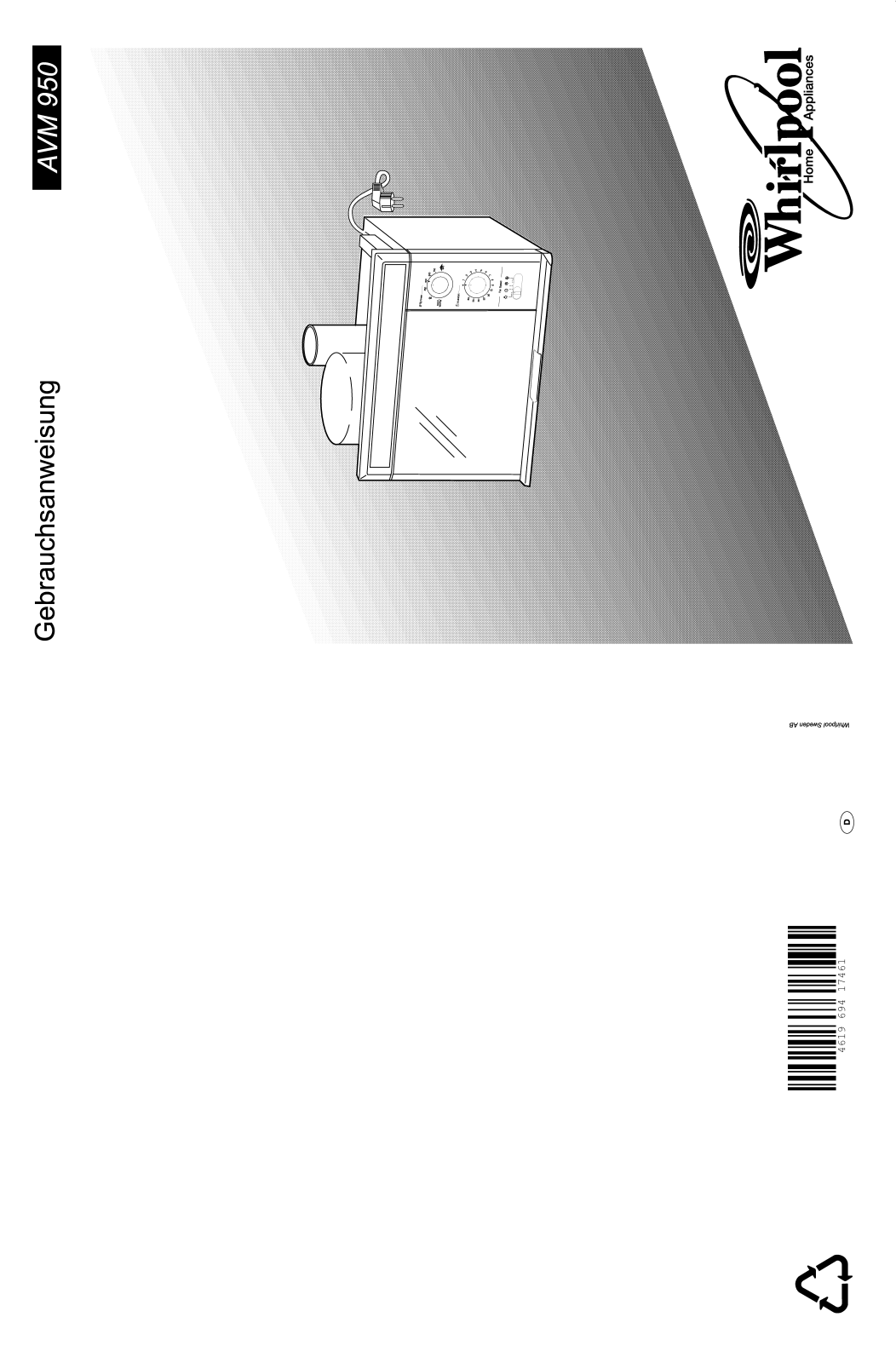 Whirlpool AVM 950 IX User Manual